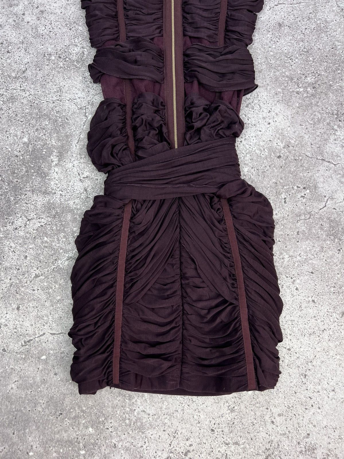 Dolce & Gabbana Dolce&Gabanna Corset Cutout Panels Silk Mini Dress Size M / US 6-8 / IT 42-44 - 11 Thumbnail