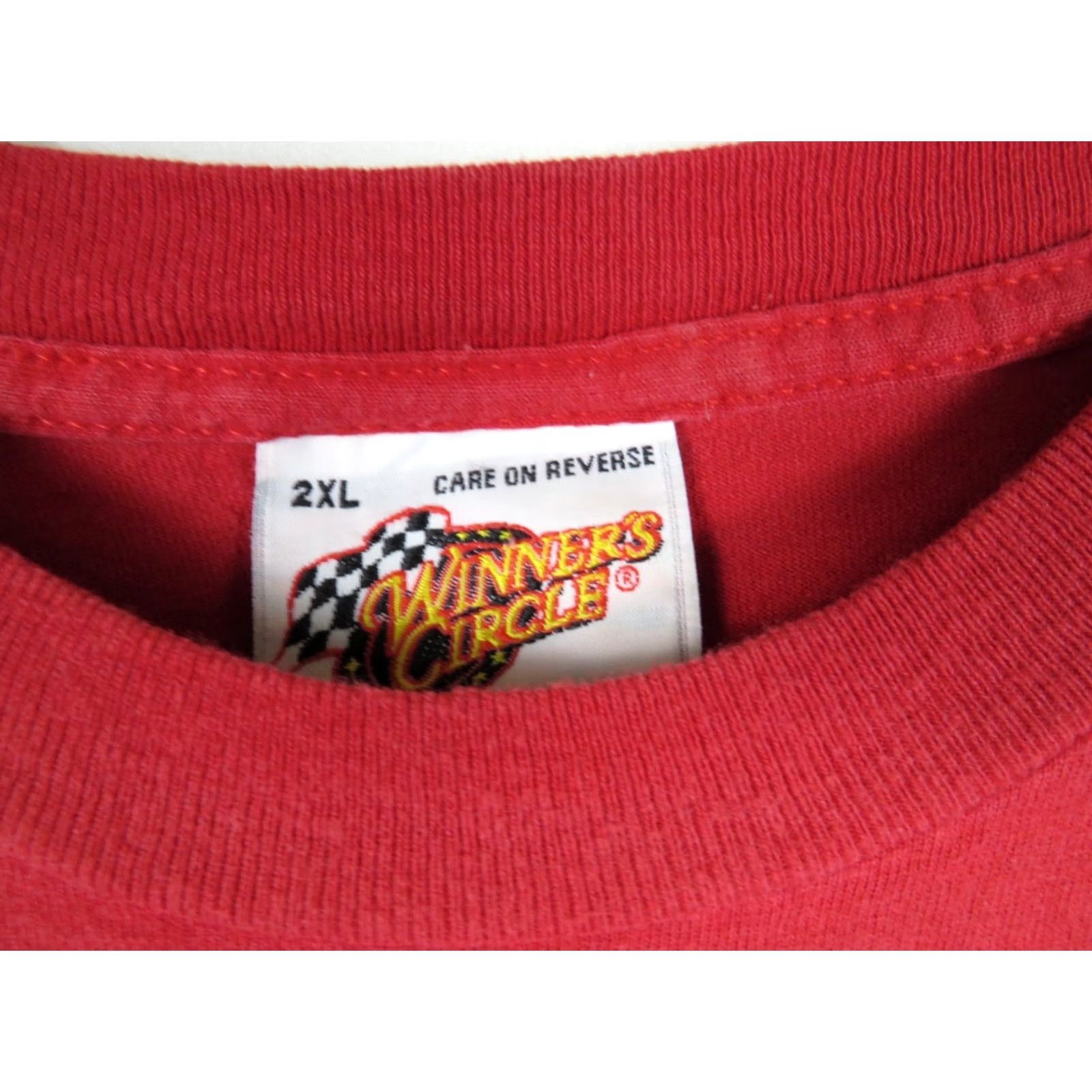 NASCAR Dale Earnhart JR Vintage Red Winners Circle racing NASCAR 2XL Graphic Shirt - 2XL Sleeve Short Size US XXL / EU 58 / 5 - 6 Thumbnail