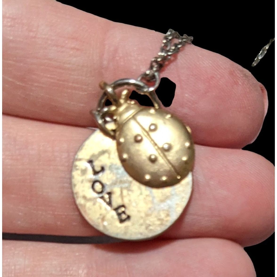 Other Gold Ladybug Love Charm Necklace Size ONE SIZE - 9 Thumbnail