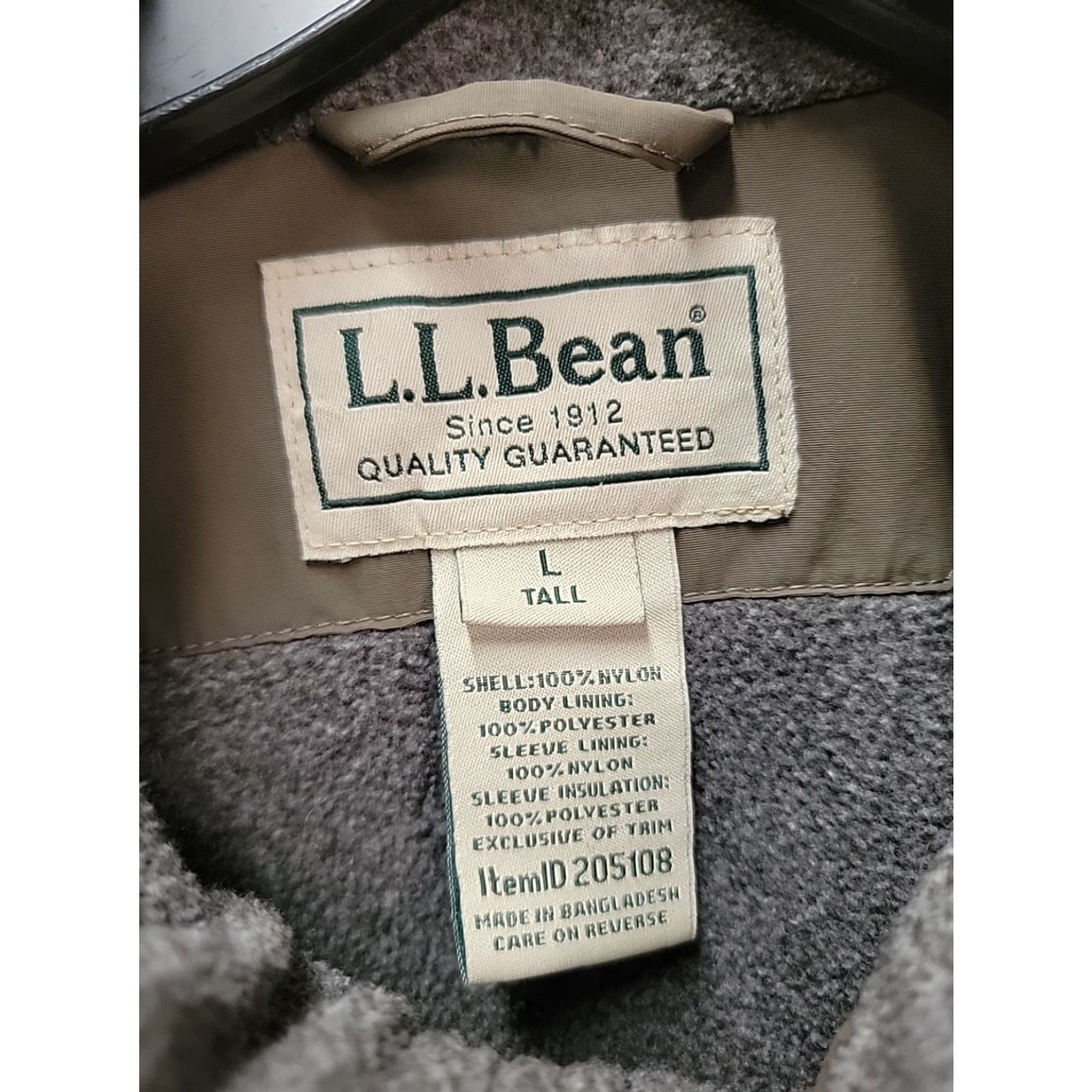 Vintage VINTAGE LL Bean Mens Nylon Jacket? Size US L / EU 52-54 / 3 - 2 Thumbnail