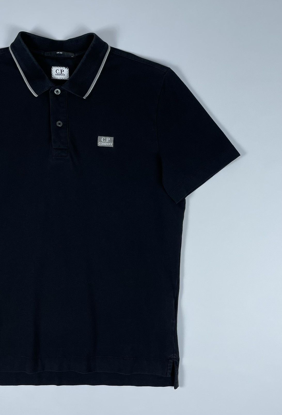 C.P. Company C.P. Company Vintage Polo distressed shirt Size US M / EU 48-50 / 2 - 2 Thumbnail