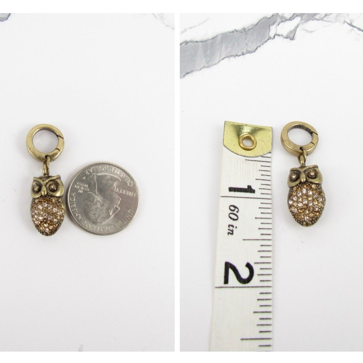 Fossil Fossil Rhinestone Owl Charm Size ONE SIZE - 5 Thumbnail