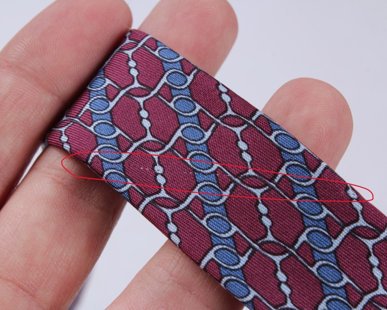 Designer × Hermes HERMES Paris 864 PA Geometric Abstract Silk Tie Size ONE SIZE - 9 Thumbnail