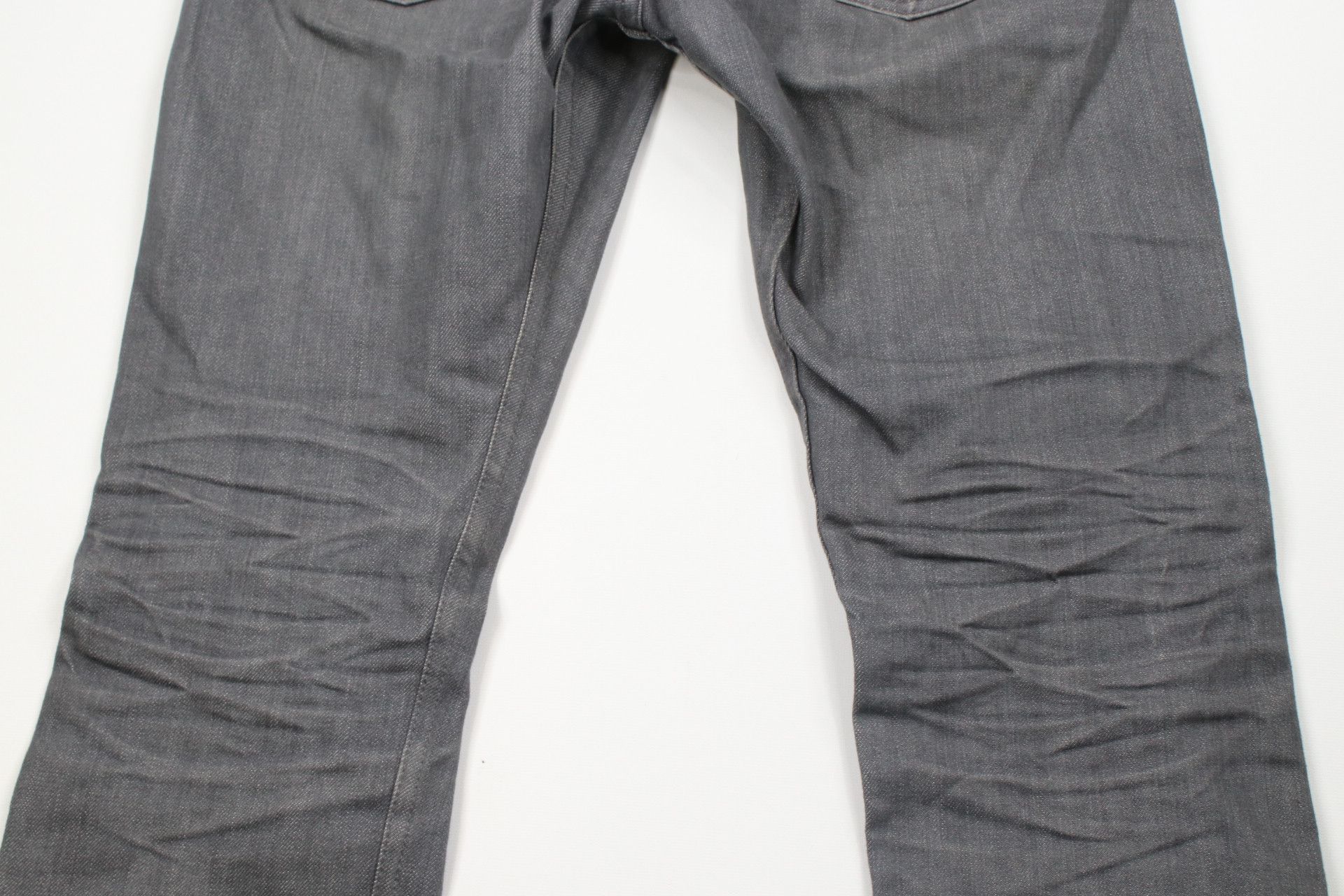 Naked & Famous × Vintage Naked & Famous Fly Weird Guy Selvedge Denim Jeans Gray Size ONE SIZE - 10 Thumbnail