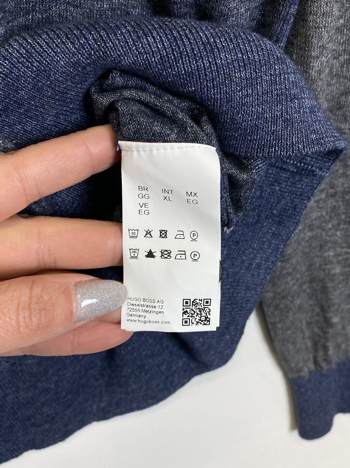 Hugo Boss Hugo Boss 100% Cotton Knit Cardigan Sweater Slim Fit Size XL Size US XL / EU 56 / 4 - 6 Thumbnail