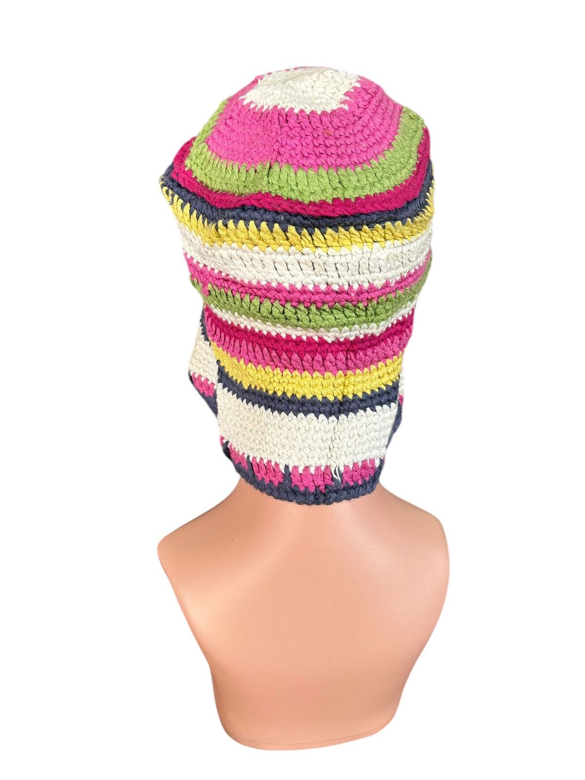 Japanese Brand × Kapital × Vintage Crochet Knitted Handmade Bucket Hats Size ONE SIZE - 4 Thumbnail