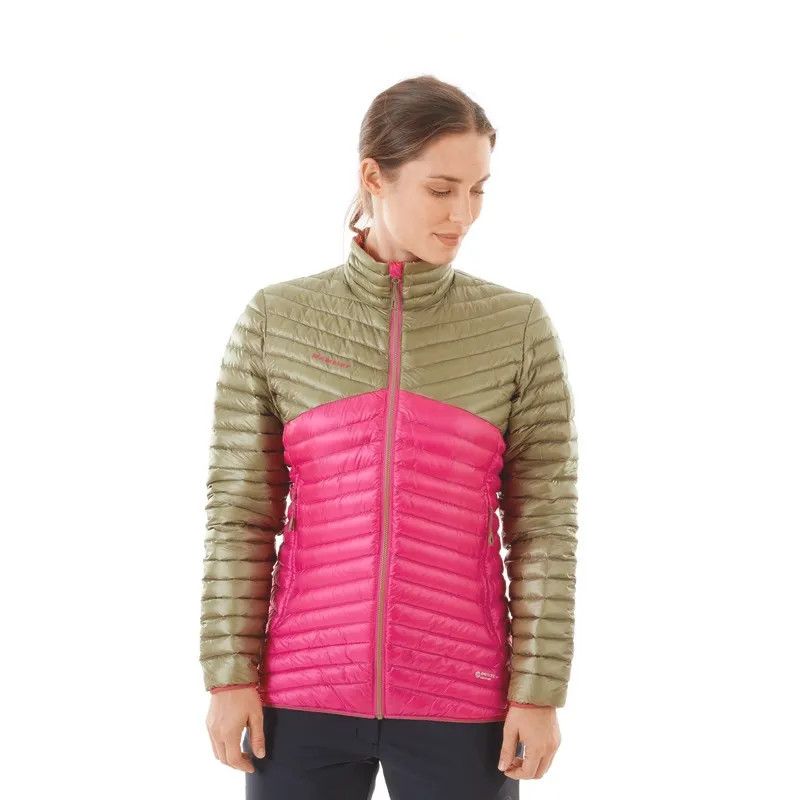 Mammut 🔴 MAMMUT Broad Peak Light Pertex Down Brown/Pink Jacket Size S / US 4 / IT 40 - 21 Thumbnail