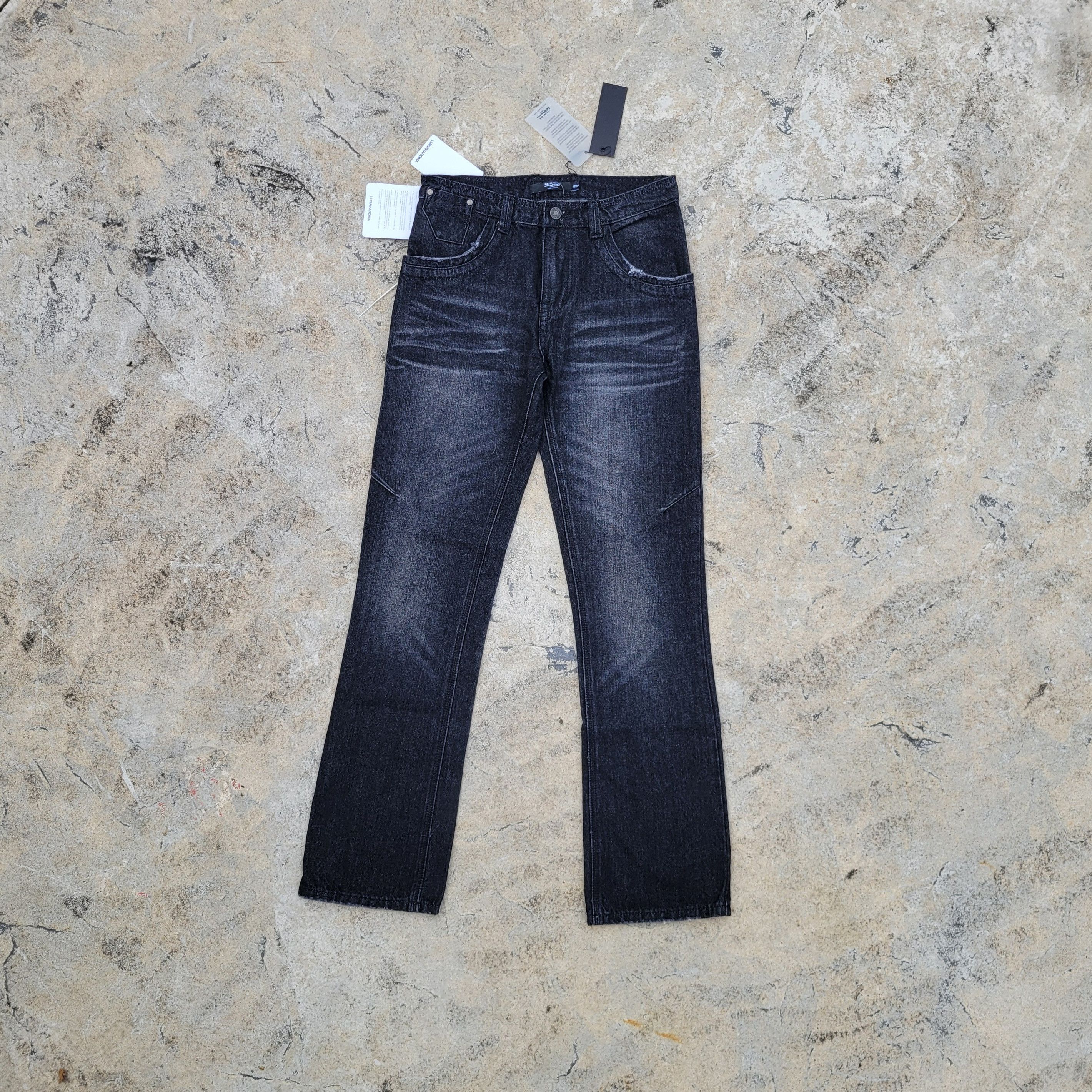 Jaded London Washed black razor Jean | Grailed