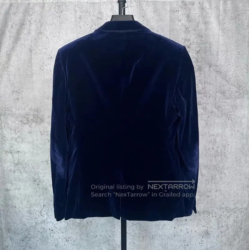 Alexander McQueen Alexander McQueen Navy Wool Long Coat . Size US S / EU 44-46 / 1 - 4 Thumbnail