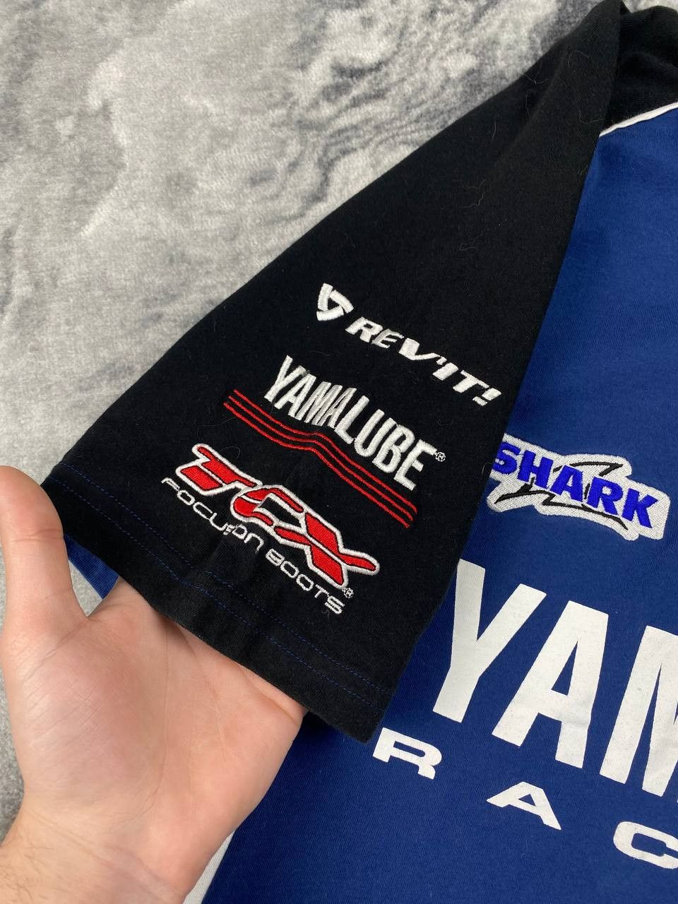 Yamaha Vintage Yamaha Racing Big Logo Polo Shirt Men Size S Blue Size US S / EU 44-46 / 1 - 6 Thumbnail