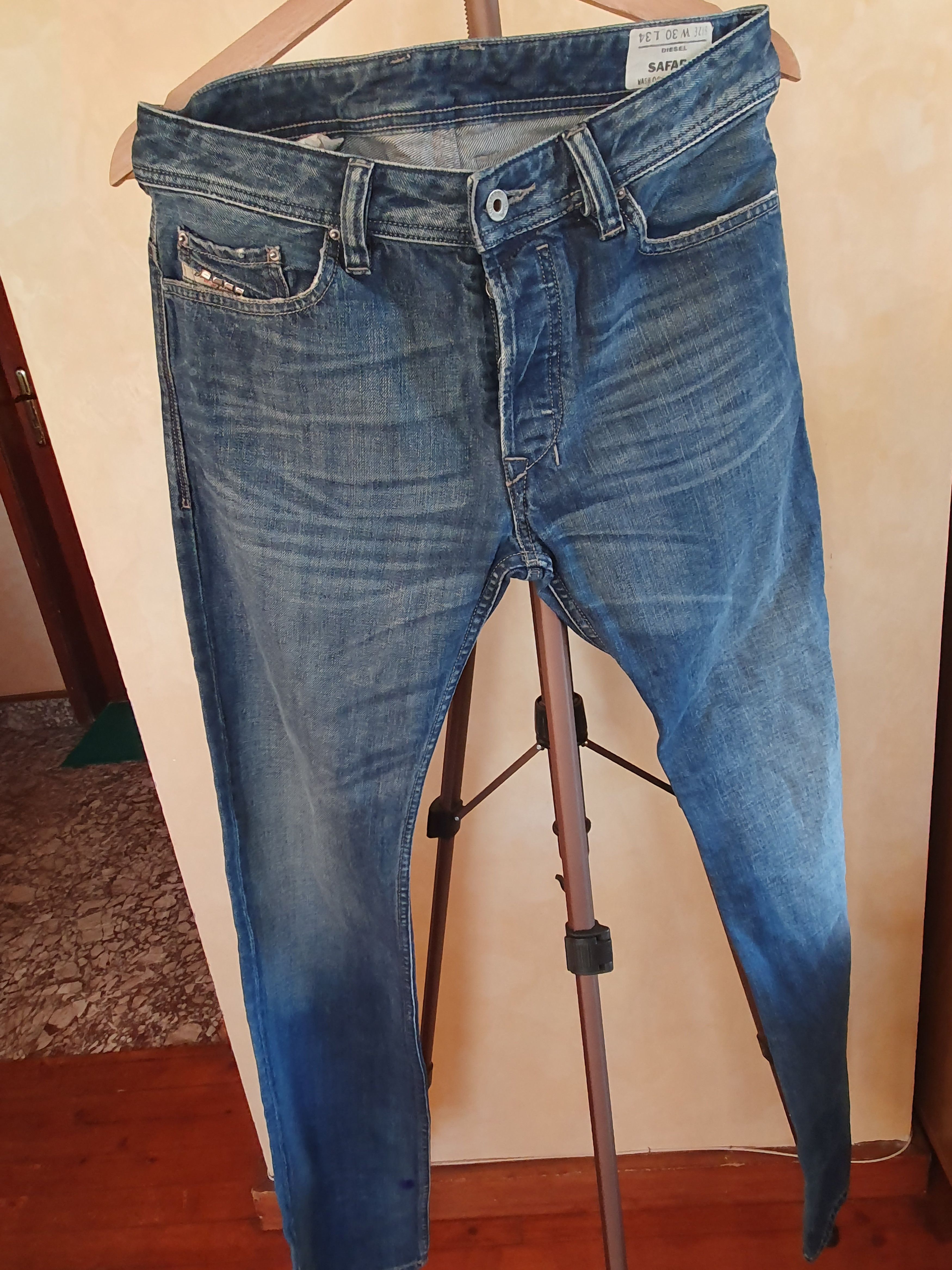 Diesel Diesel Safado Jeans Wash 008XR sz 30x34 Size US 30 / EU 46 - 6 Thumbnail