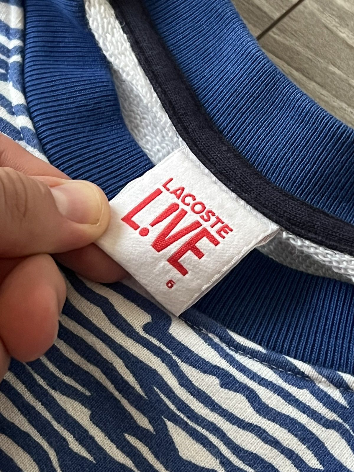 Lacoste Rare Limited Edition Lacoste Live Hong Kong Sweatshirt Size US L / EU 52-54 / 3 - 14 Thumbnail