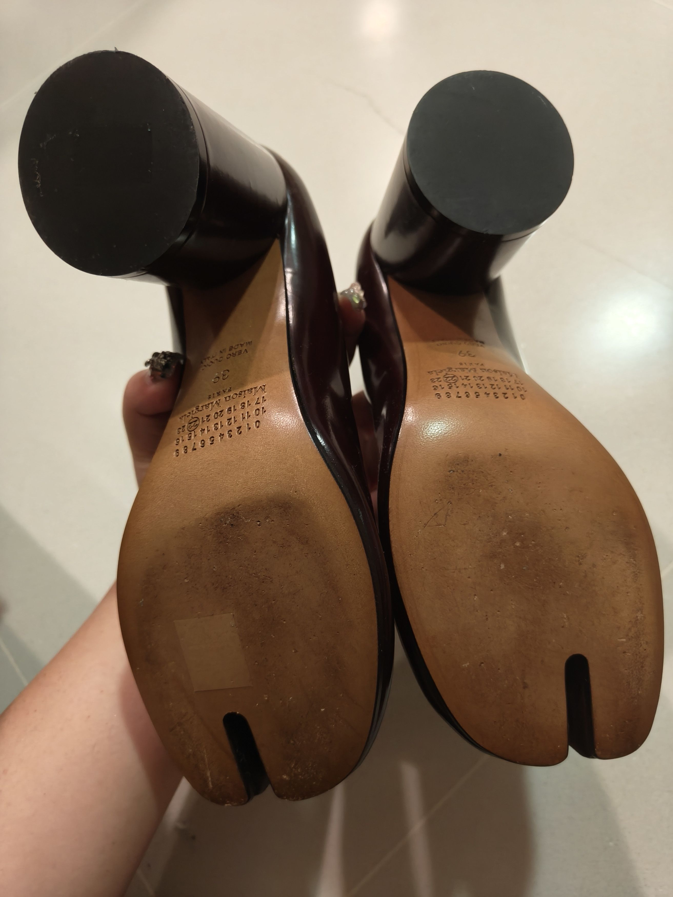 Maison Margiela Patent Tabi pumps Size US 9 / IT 39 - 5 Thumbnail