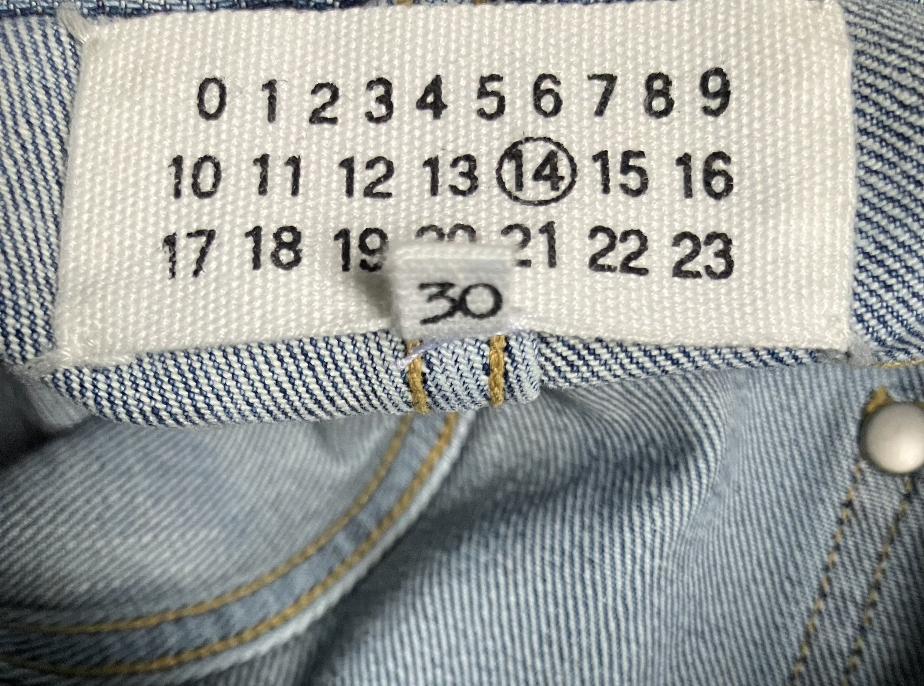 Maison Margiela Maison Margiela Stereotype slim fit denim Size US 30 / EU 46 - 6 Thumbnail