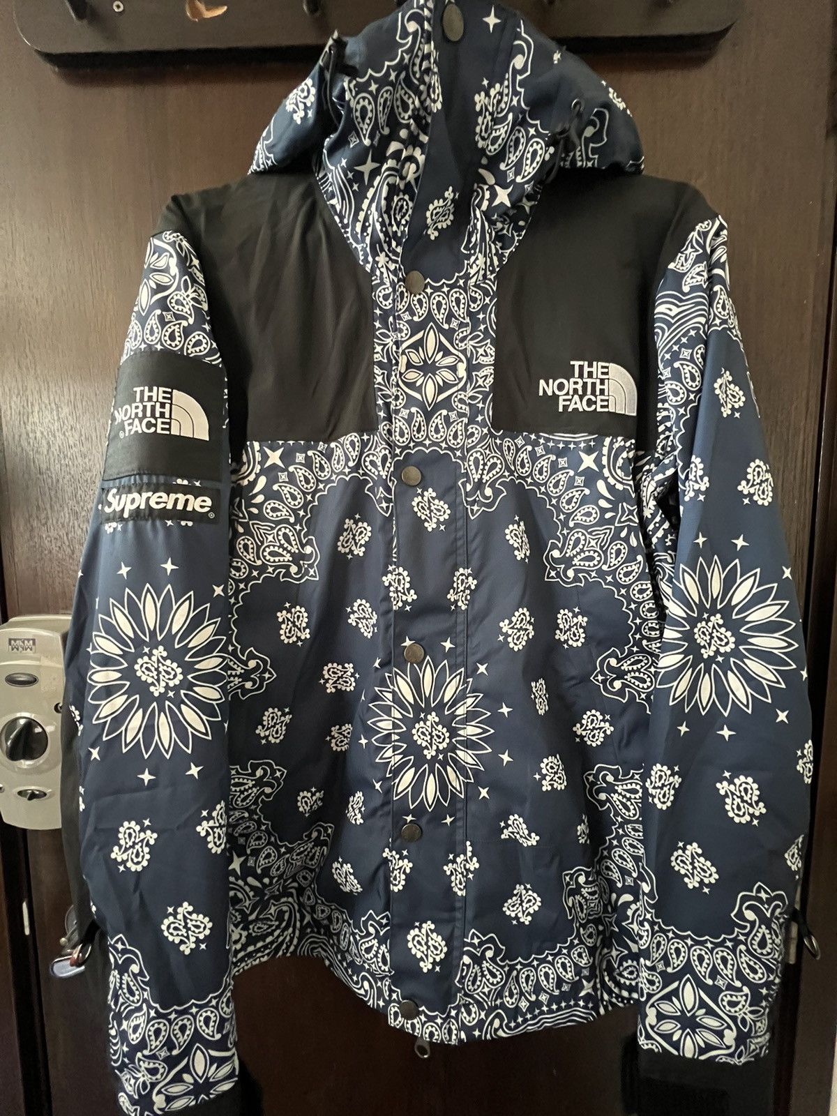 Supreme The North Face Bandana Mountain Parka FW 2014