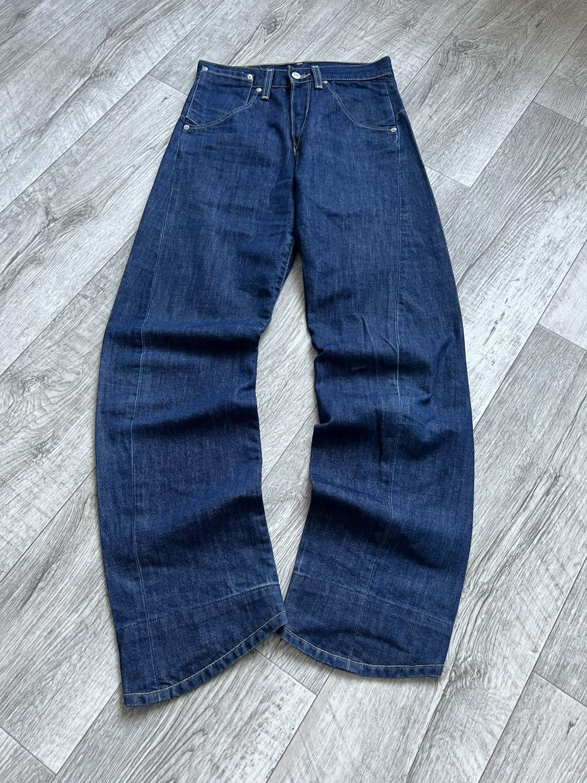 Levi's Crazy Vintage Levis Engineered Japan Jeans Hysteric Glamour Size 22" - 10 Thumbnail
