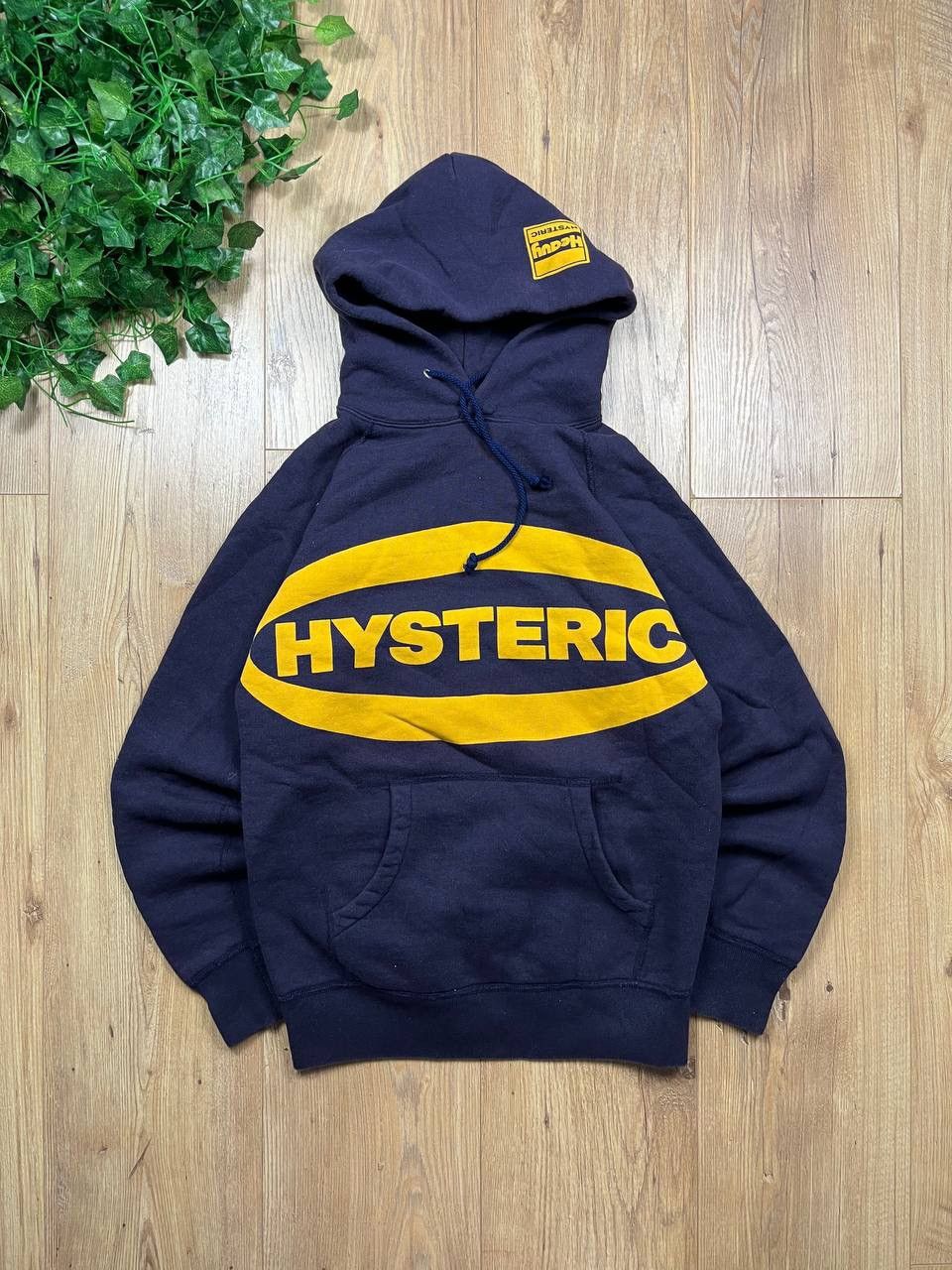 Hysteric Glamour HYSTERIC GLAMOUR SPELLOUT BIG LOGO HOODIE ARCHIVE RARE Size US S / EU 44-46 / 1 - 1 Thumbnail