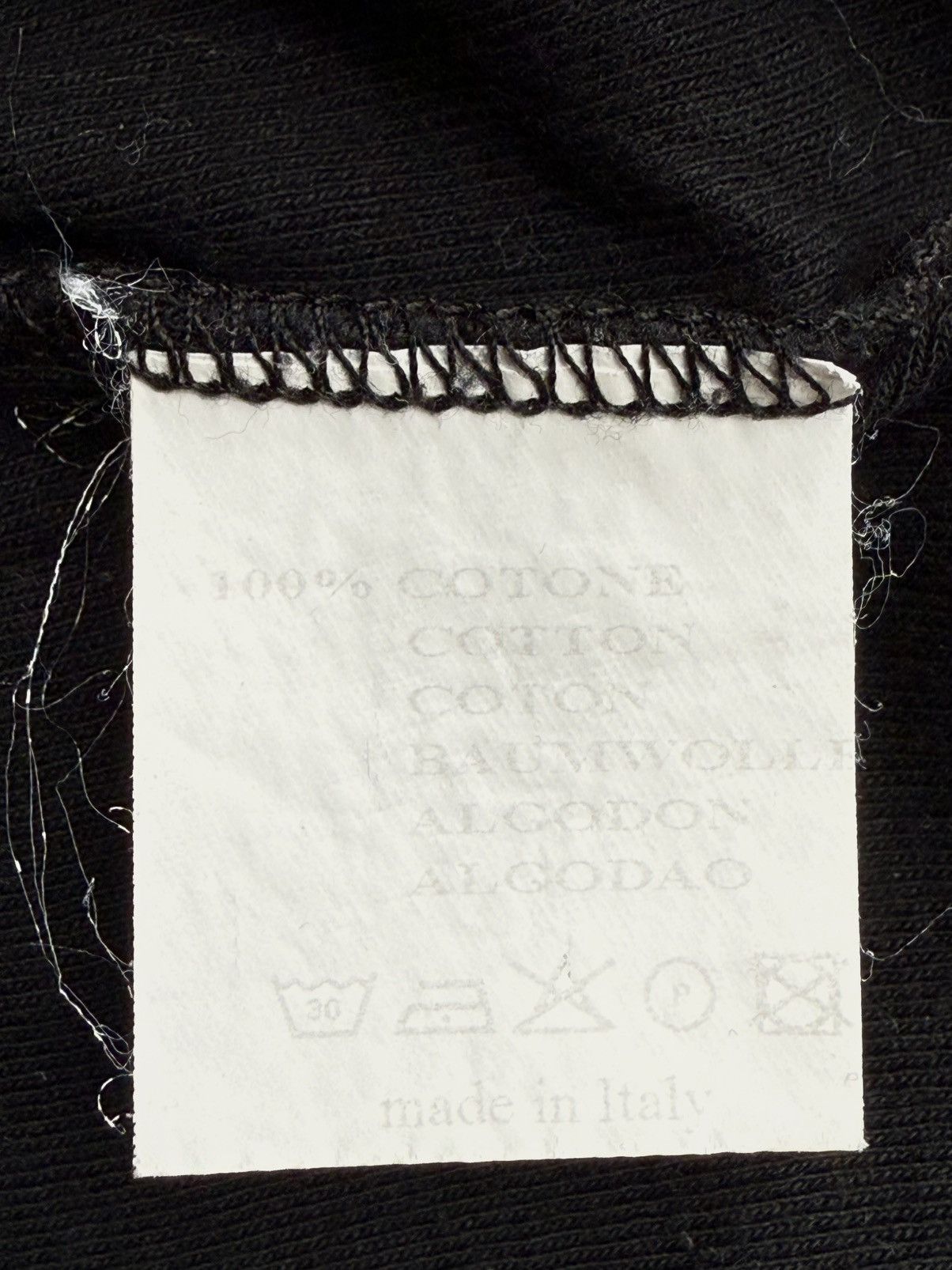 Bally Bally black v-neck T-shirt M Size US M / EU 48-50 / 2 - 5 Thumbnail