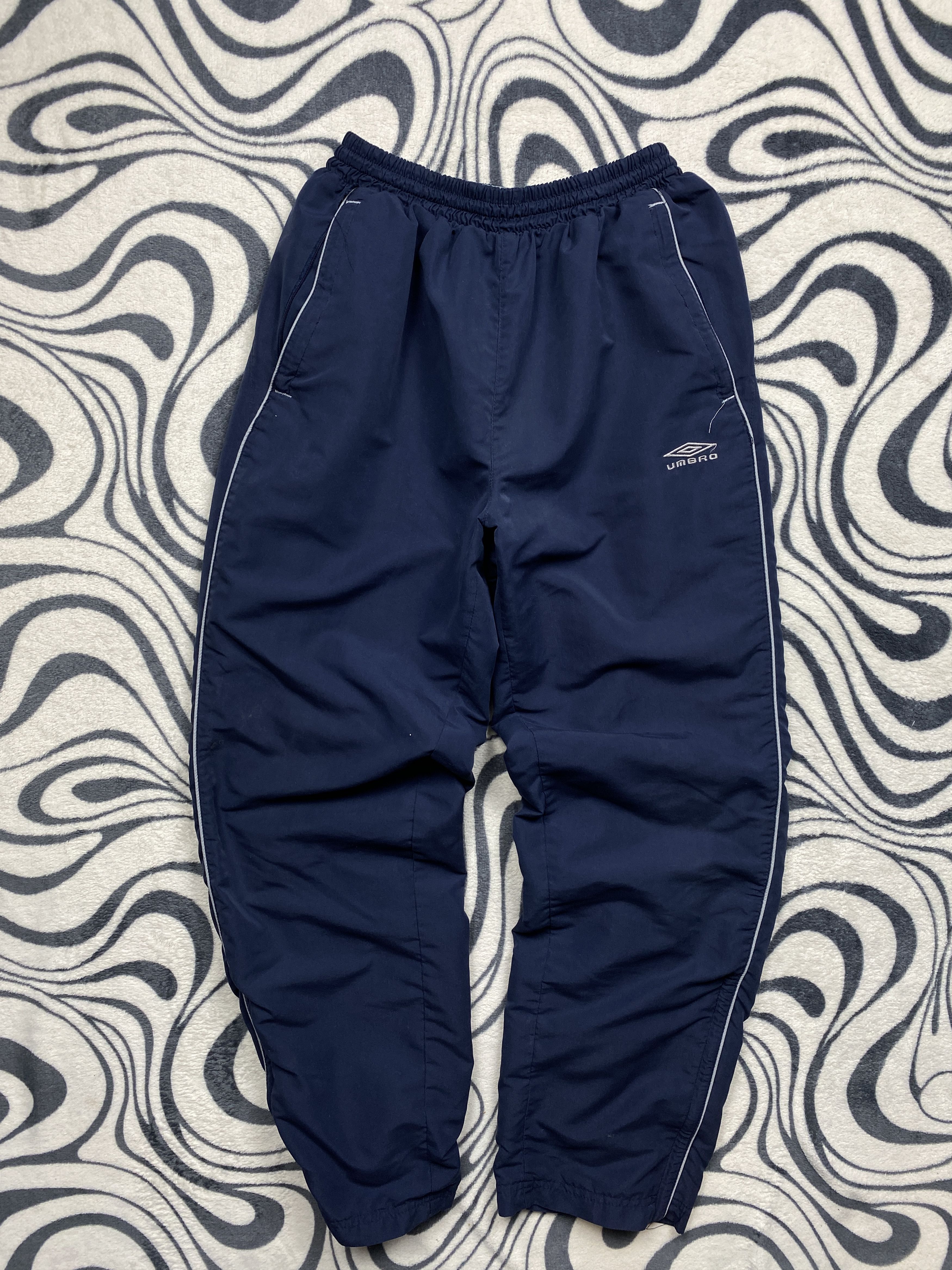 Umbro Umbro Vintage Nylon Parachute Track Pants Y2K Size US 32 / EU 48 - 1 Thumbnail