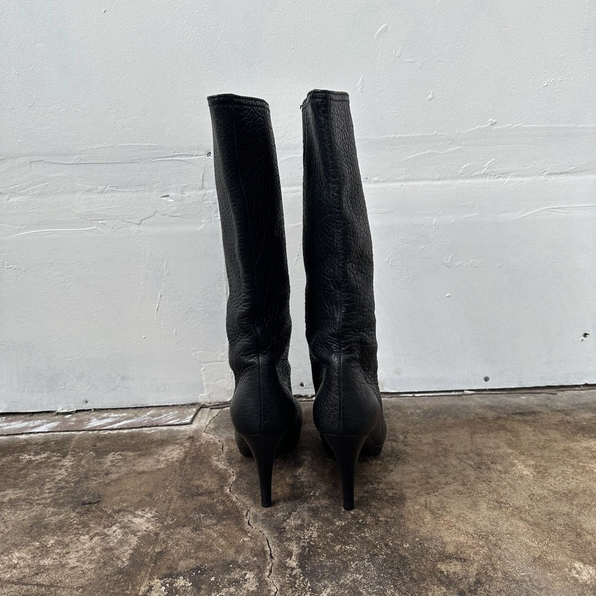 Miu Miu Miu Miu Platform Heels Boots Size US 7.5 / IT 37.5 - 9 Thumbnail