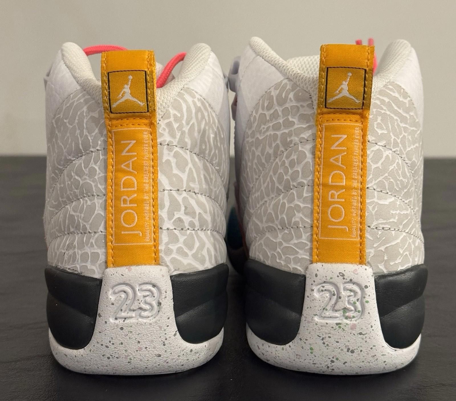 Jordan Brand Jordan Air Jordan 12 Retro GS 'White/Vapor Green' Size 4Y Size US 5 / EU 37 - 5 Thumbnail