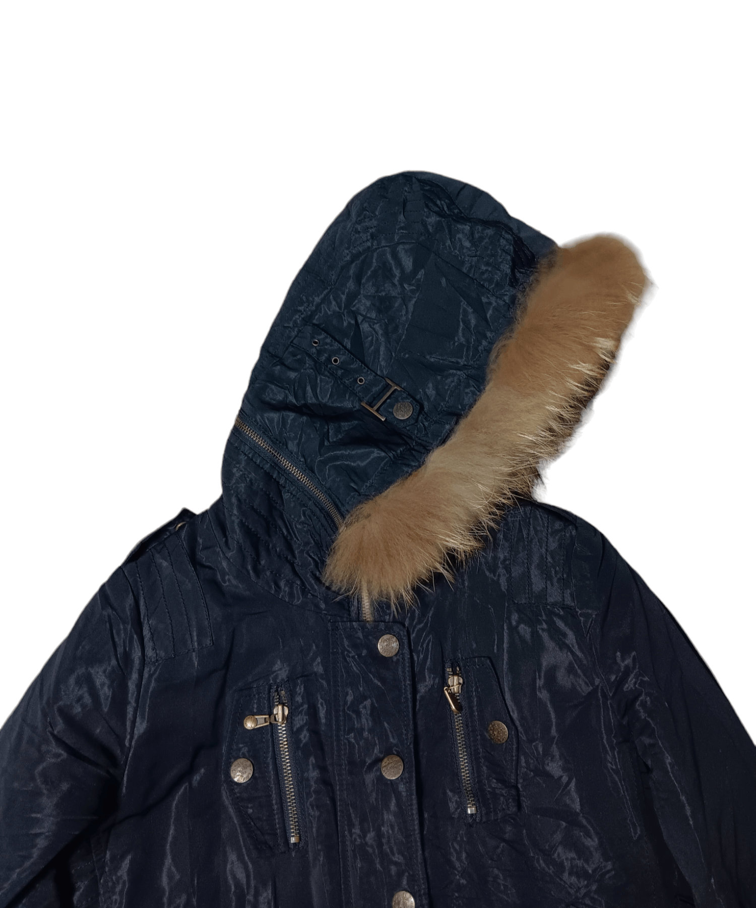 Vintage Corcaroli fur racoon hoodie lgb style jacket Size US M / EU 48-50 / 2 - 6 Thumbnail