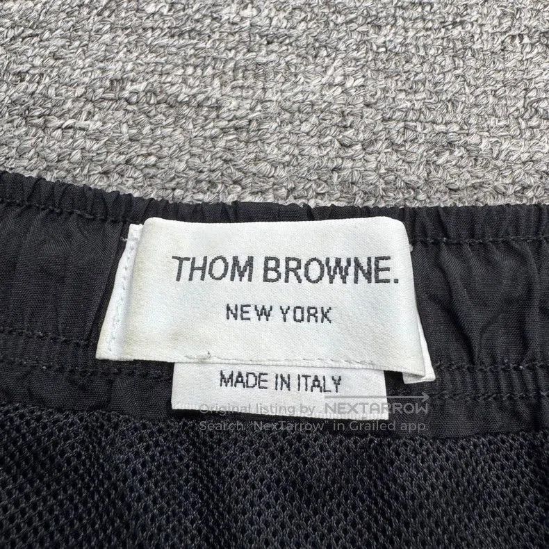 Thom Browne Thom Browne Shark Embroidered Nylon Shorts. Size US 32 / EU 48 - 5 Thumbnail