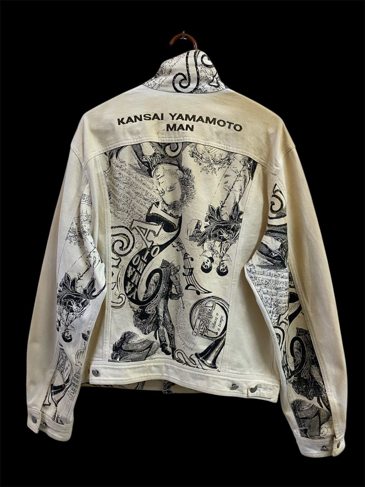 Kansai Yamamoto Extreme Rare Vtg Kansai Yamamoto Man Size US L / EU 52-54 / 3 - 1 Thumbnail