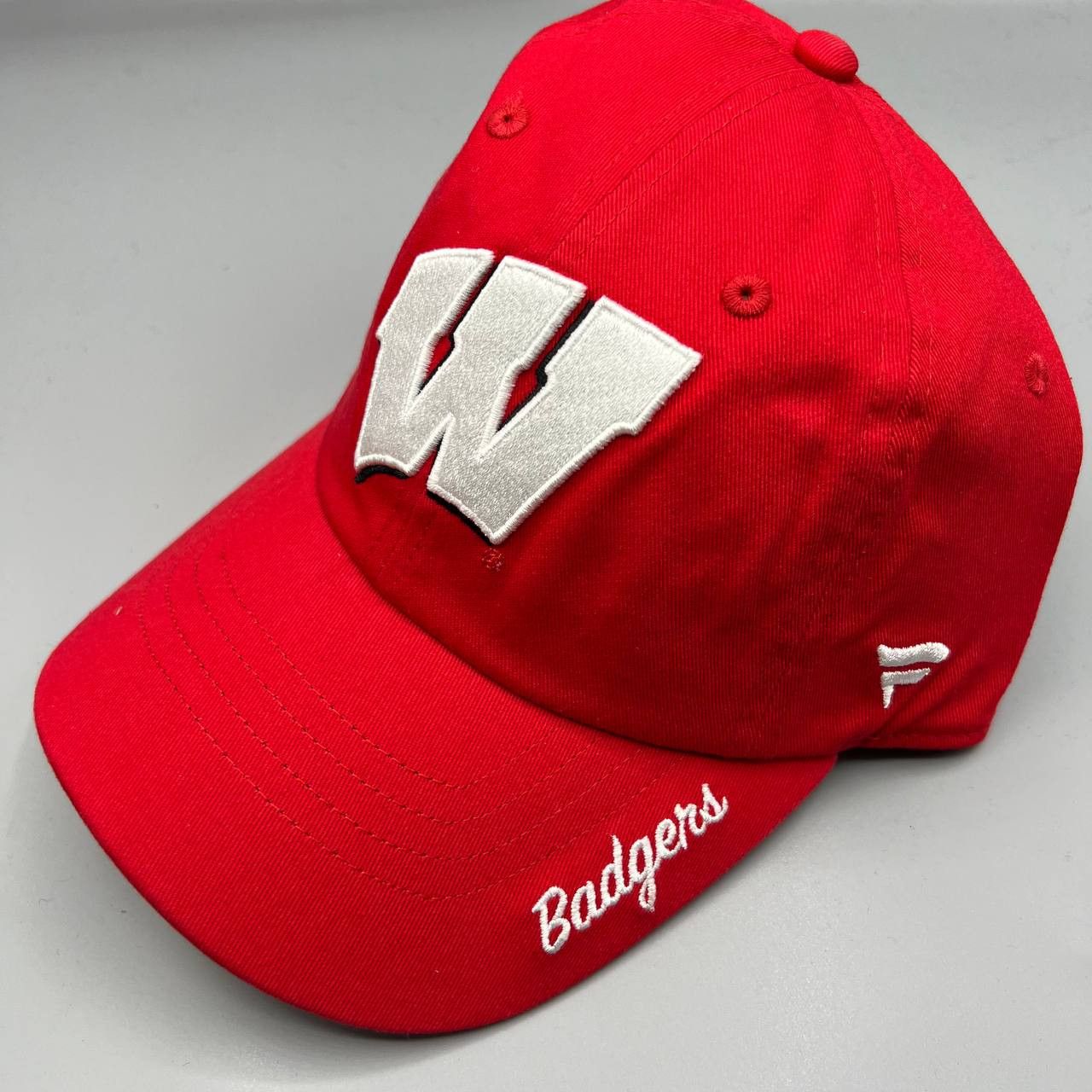 Ncaa Wisconsin Badgers Hat Fanatics Strap Back Cap Red New Men | Grailed