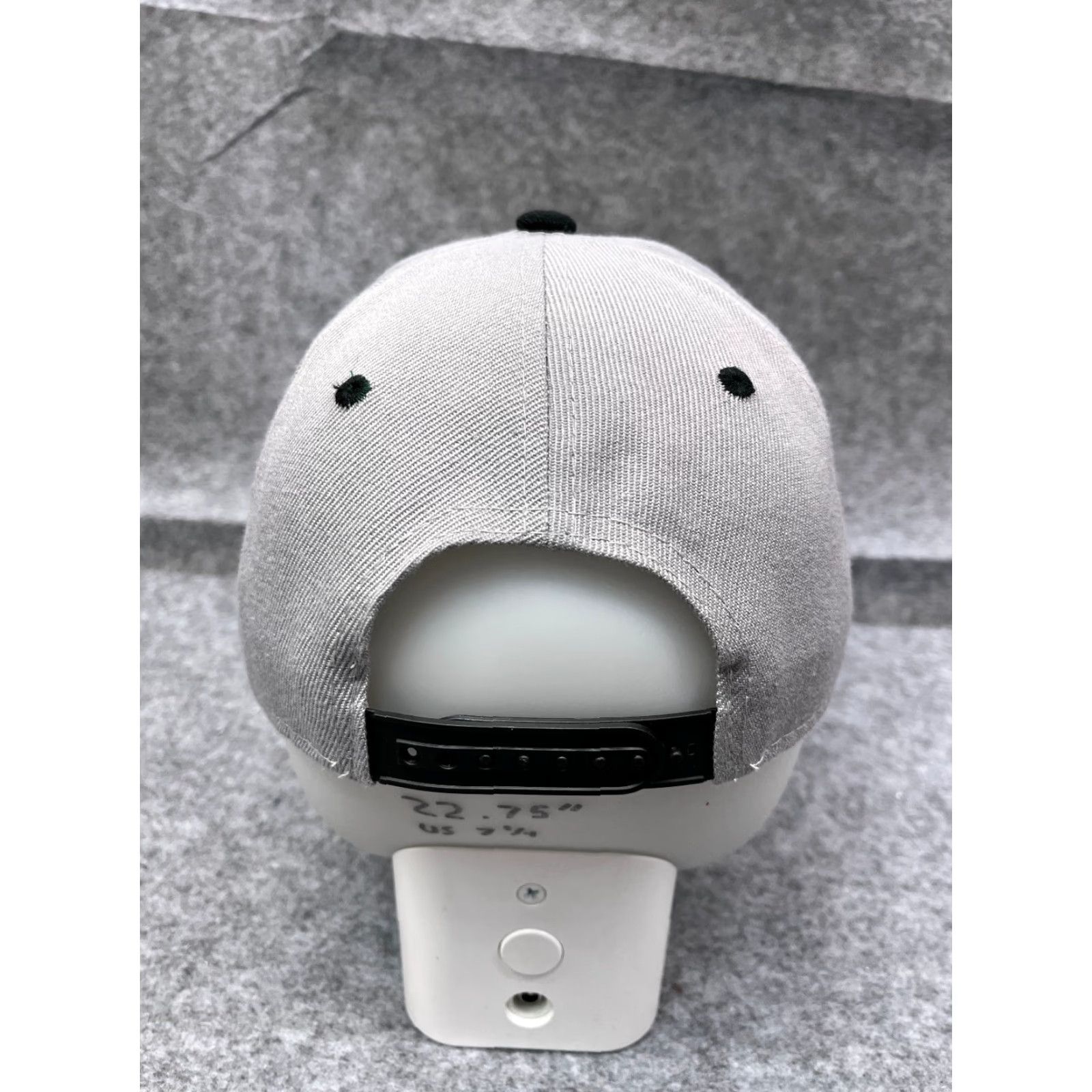 Nike Nike Hat Cap Snap Back Adult One Size Gray Black Cotton Polyester Twill Logo Outdoor Sports Adjustable Lightweight Casual Men Size ONE SIZE - 6 Thumbnail