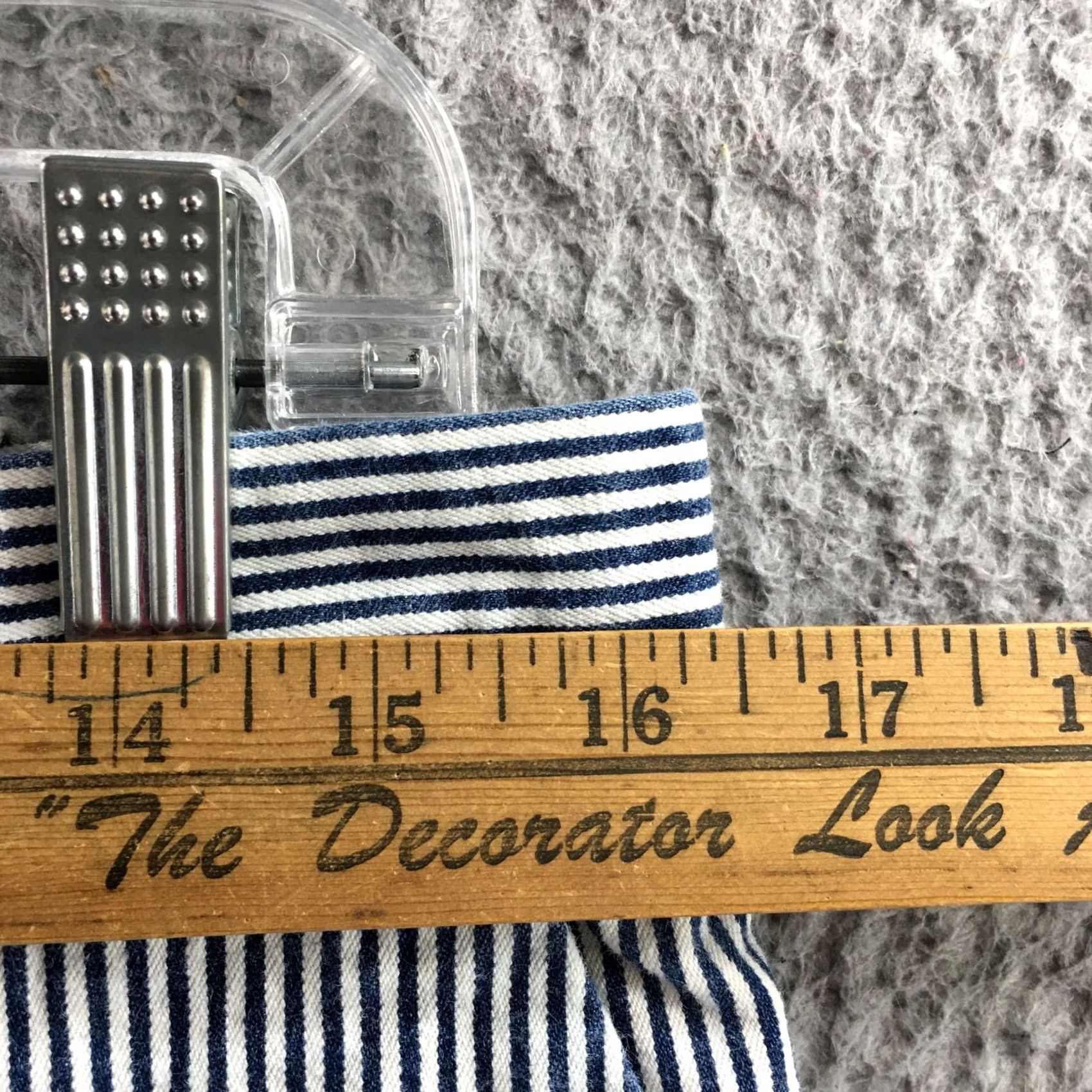 Gap Gap Chino Shirt Womens 8 Blue White Striped Mid Rise Zip Size 30" / US 8 / IT 44 - 5 Thumbnail