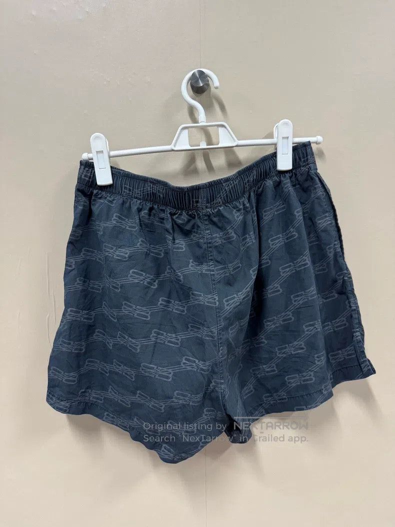 Balenciaga Balenciaga Interwoven Letter Full Print Casual Shorts Size 37" - 2 Thumbnail