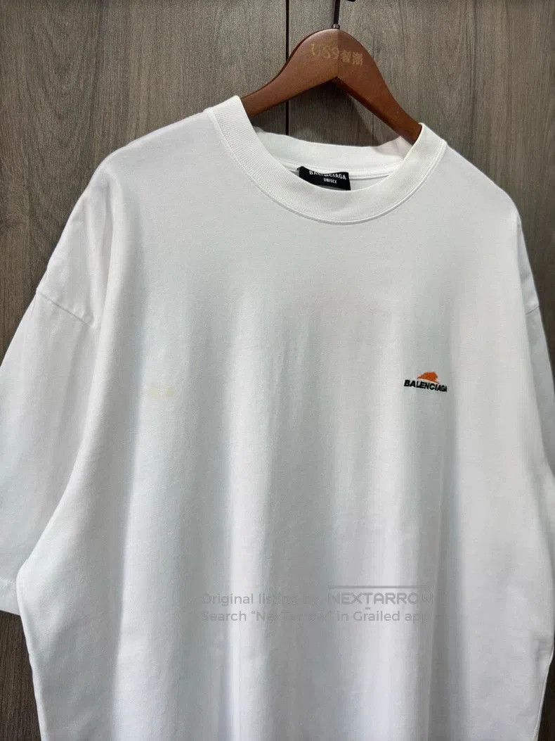 Balenciaga Balenciaga White Tiger Head Embroidered T-shirt. Size US L / EU 52-54 / 3 - 4 Thumbnail