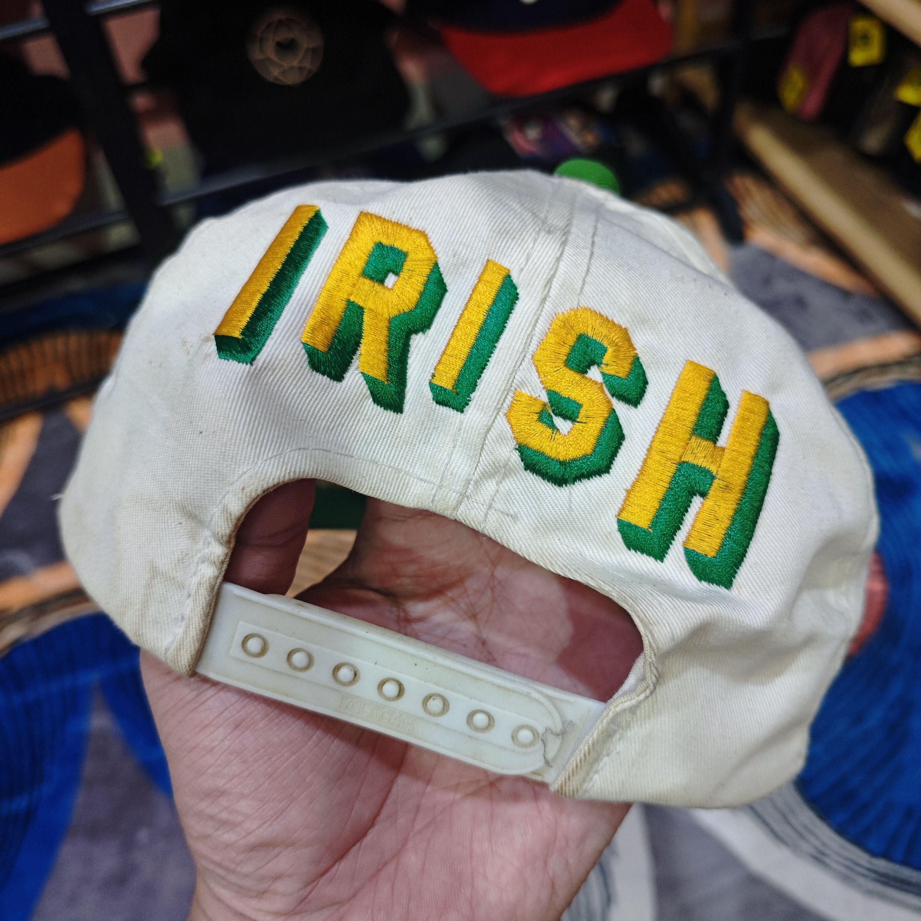 Vintage Notre Dame Irish University of Notre Dame Blockhead Size ONE SIZE - 2 Thumbnail