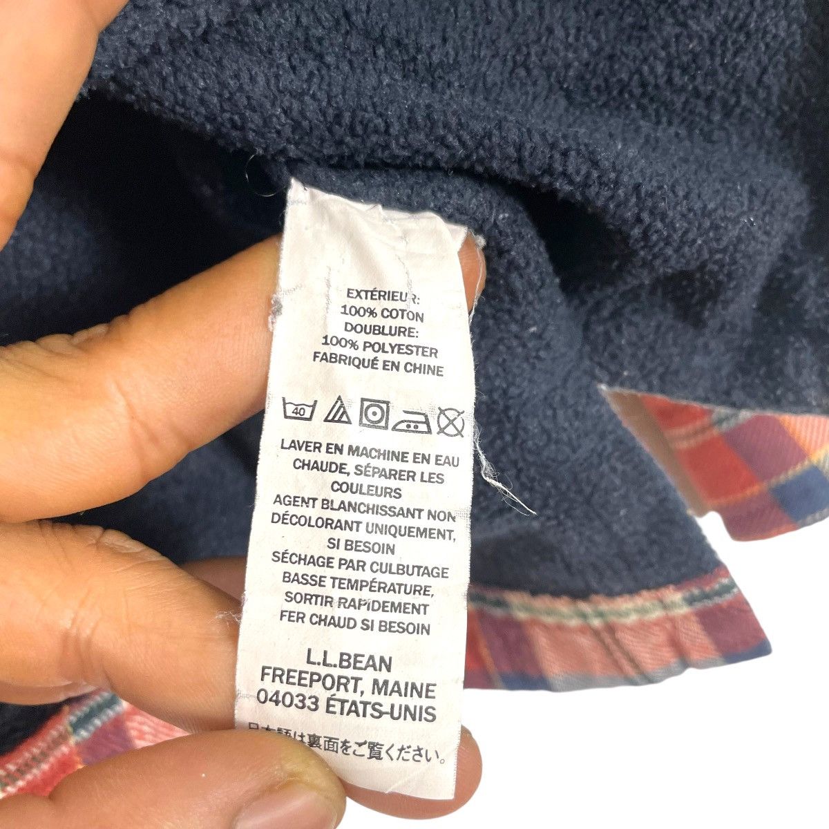 L.L. Bean Vintage LL Bean Flannel Shirt Button Up Streetwear Size US L / EU 52-54 / 3 - 13 Thumbnail