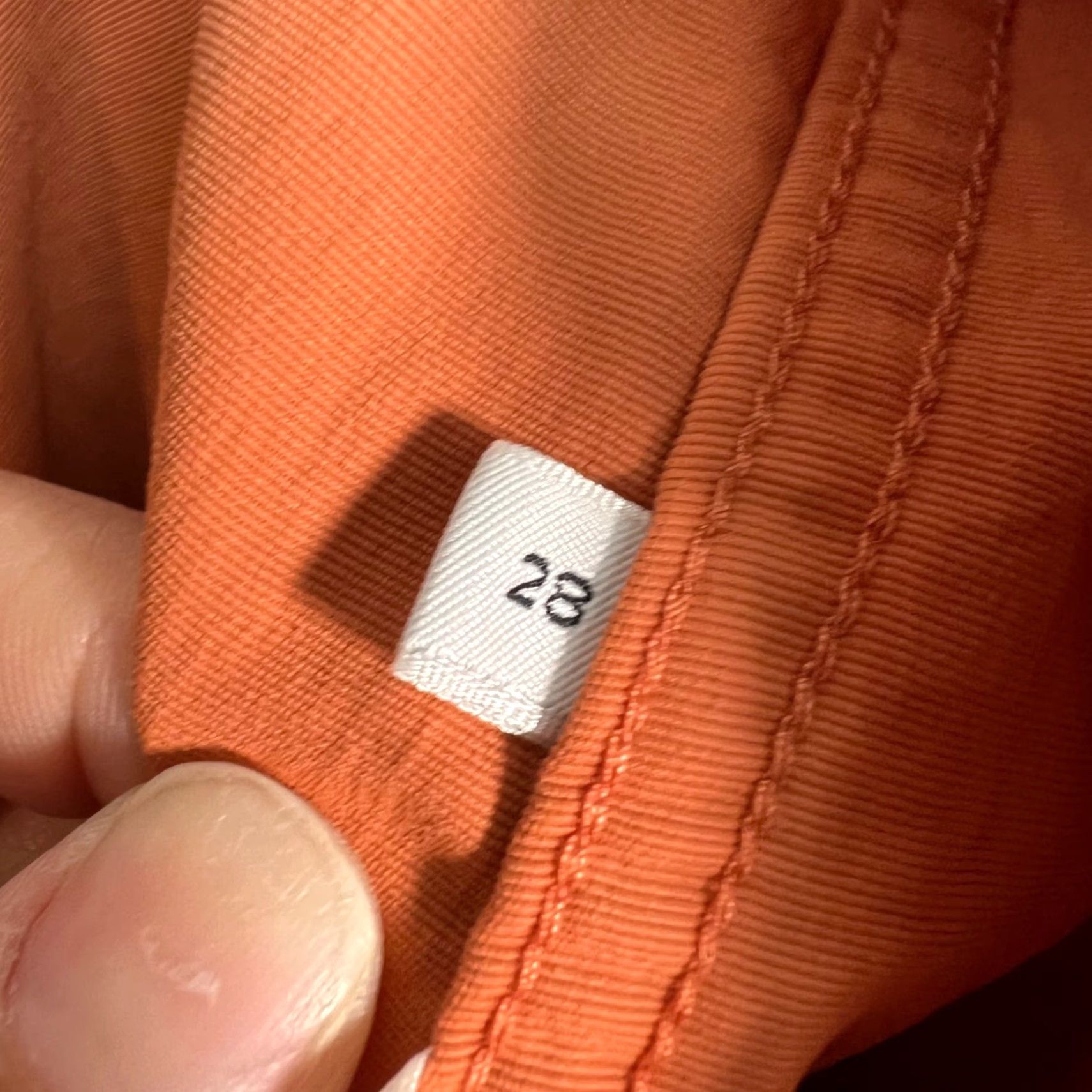 Saturdays NYC Saturdays NYC Mens Orange Nylon Swim Shorts W/ Drawstring Bottom Men 28 Color Orange Drawstring Back Pocket Swim Shorts 28 Mens Size US 28 / EU 44 - 4 Thumbnail