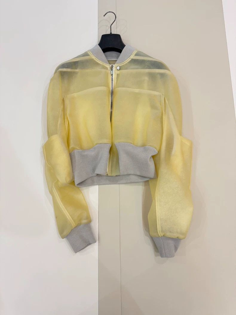 Rick Owens Rick Owens Transparent Bomber Jacket-2506 Size US M / EU 48-50 / 2 - 1 Thumbnail