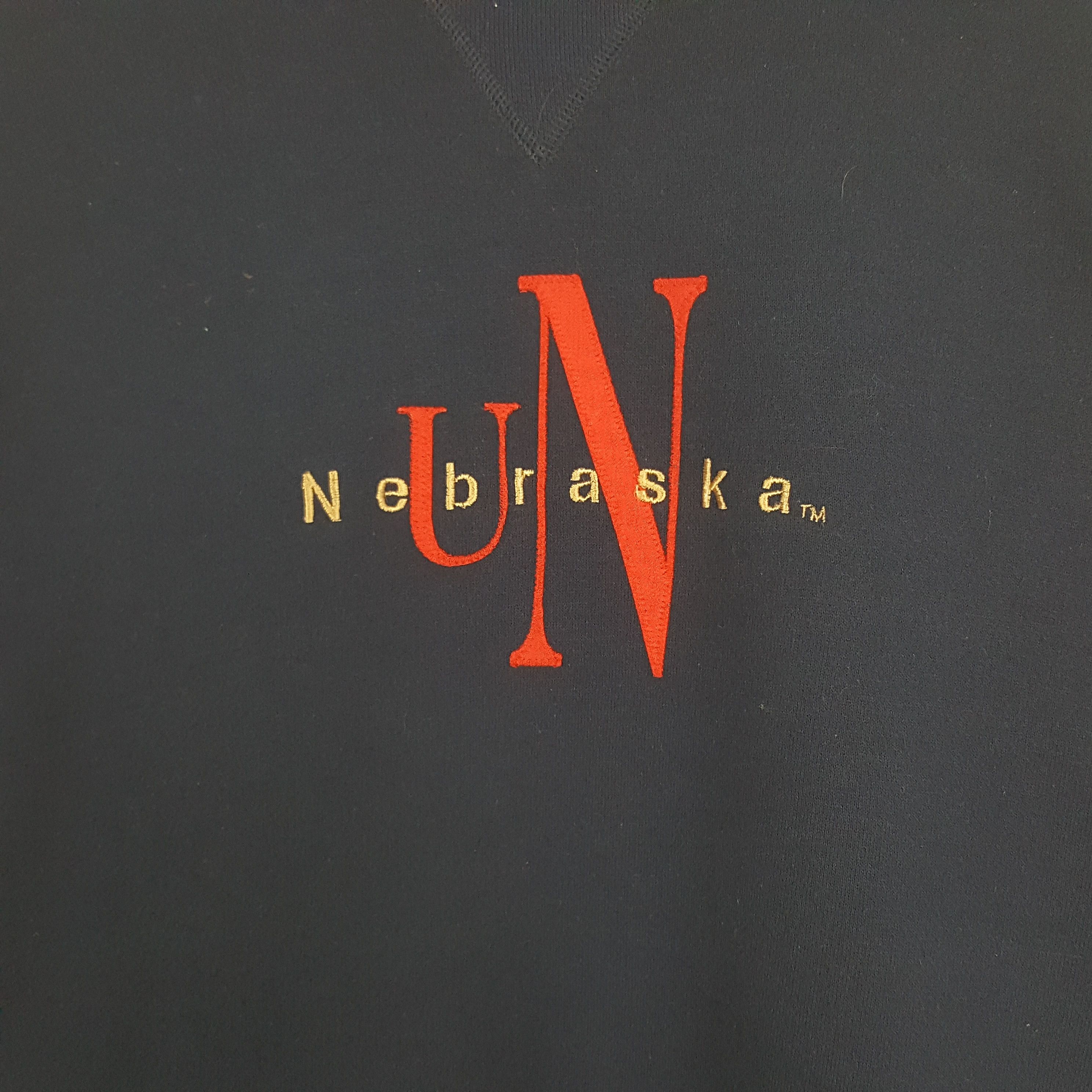 Russell Athletic × Vintage Vintage Nebraska Sweatshirt Size US L / EU 52-54 / 3 - 2 Thumbnail