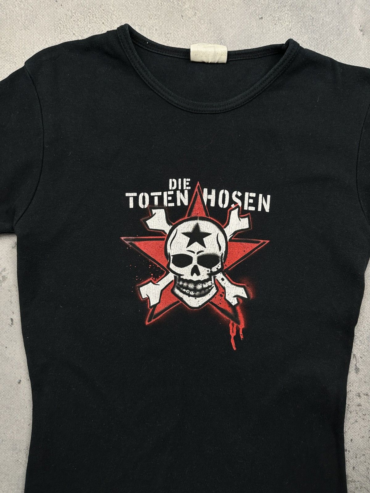 Band Tees Die Toten Hosen Friss oder Stirb Tour 2005 Vintage Band y2k Size S / US 4 / IT 40 - 5 Thumbnail