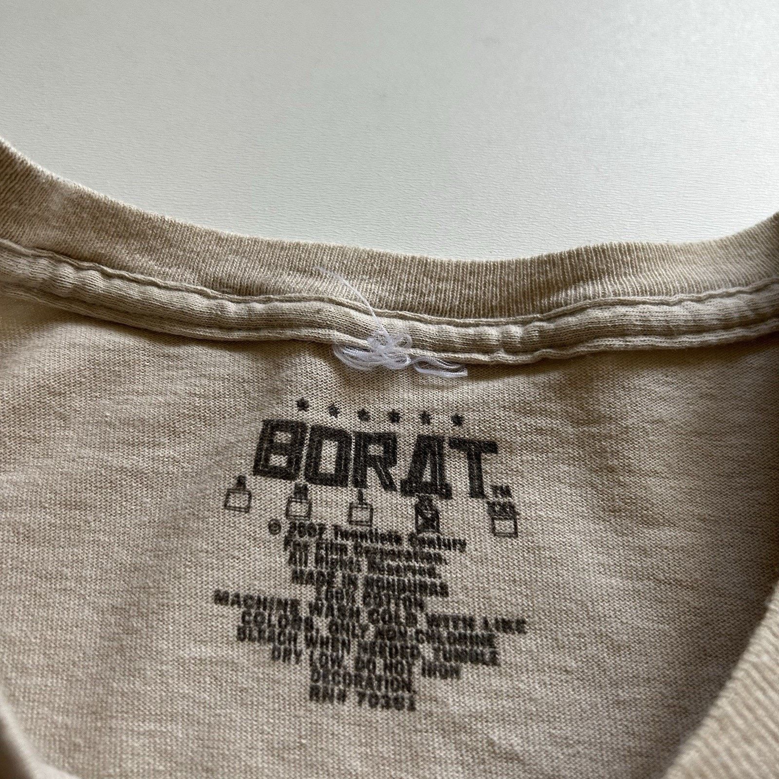 Vintage Vintage Borat Movie Promo T-Shirt XL Faded Y2K 2007 Fox Film Size US XL / EU 56 / 4 - 3 Thumbnail