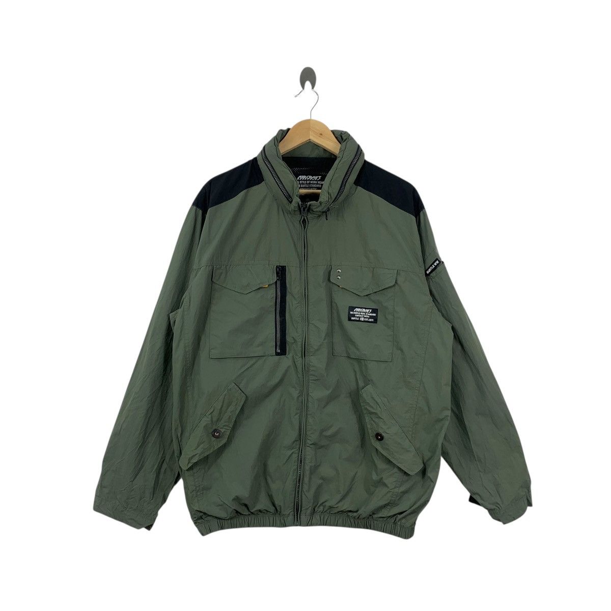 Vintage Vintage BURTLE WW AIRCRAFT Collection Gorpcore Jacket Size US XXL / EU 58 / 5 - 1 Thumbnail