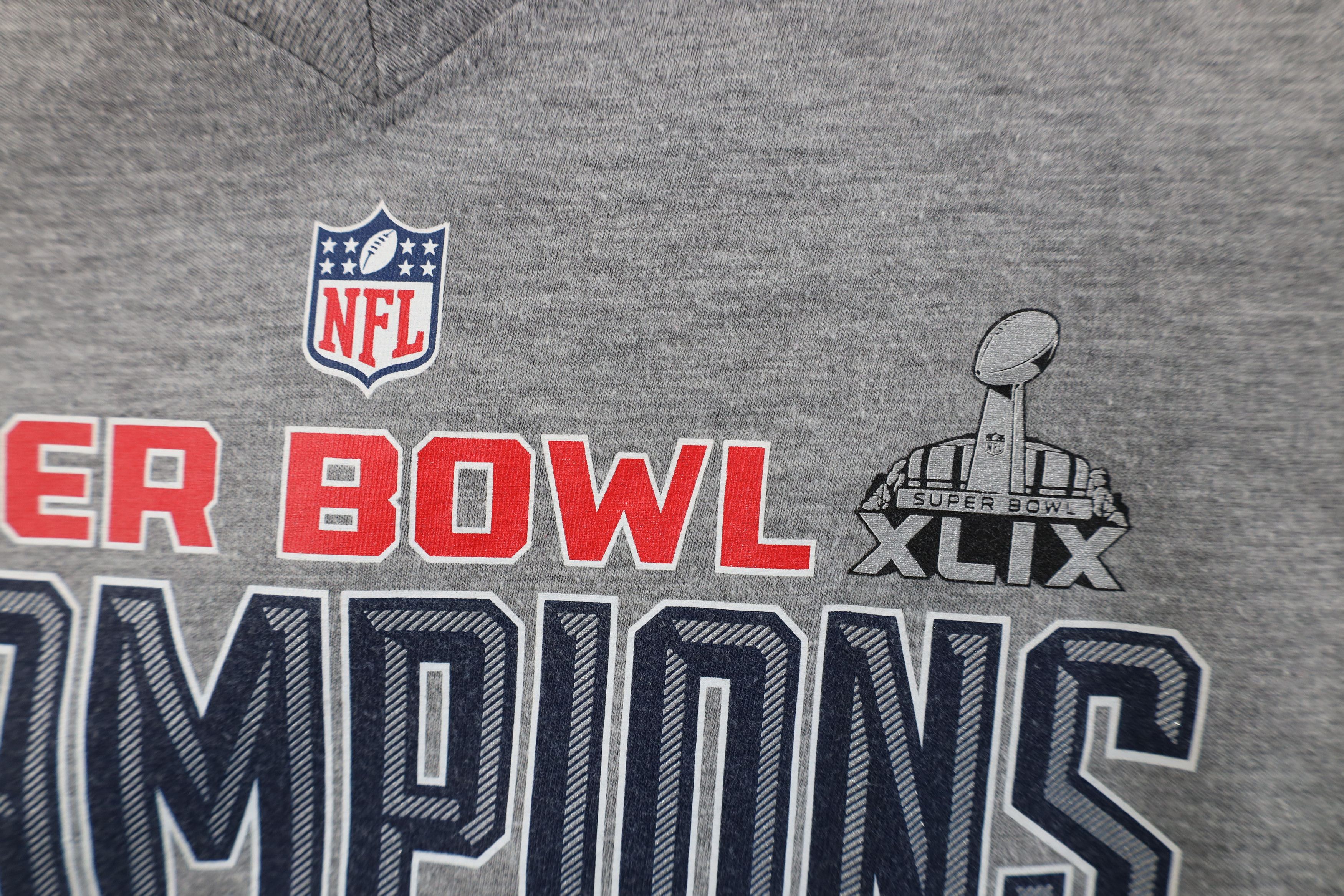 Nike Nike Bowl Champs XLIX New England Patriots Football T-Shirt Size XL / US 12-14 / IT 48-50 - 6 Thumbnail