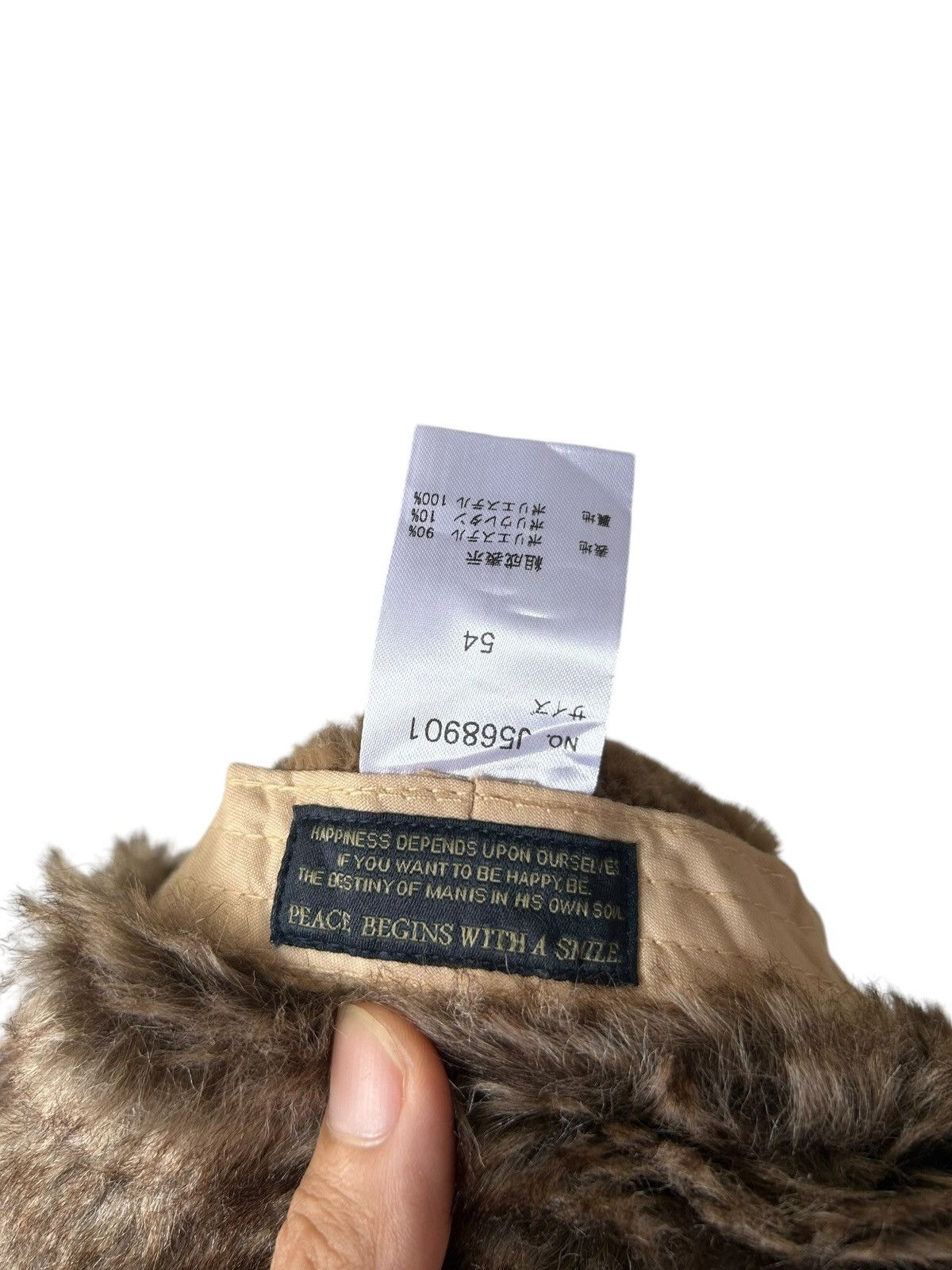 Japanese Brand × Kapital × Vintage Japanese Style Ushanka fur Beanie Hats Rare 🎌☠️☠️ Size ONE SIZE - 8 Thumbnail