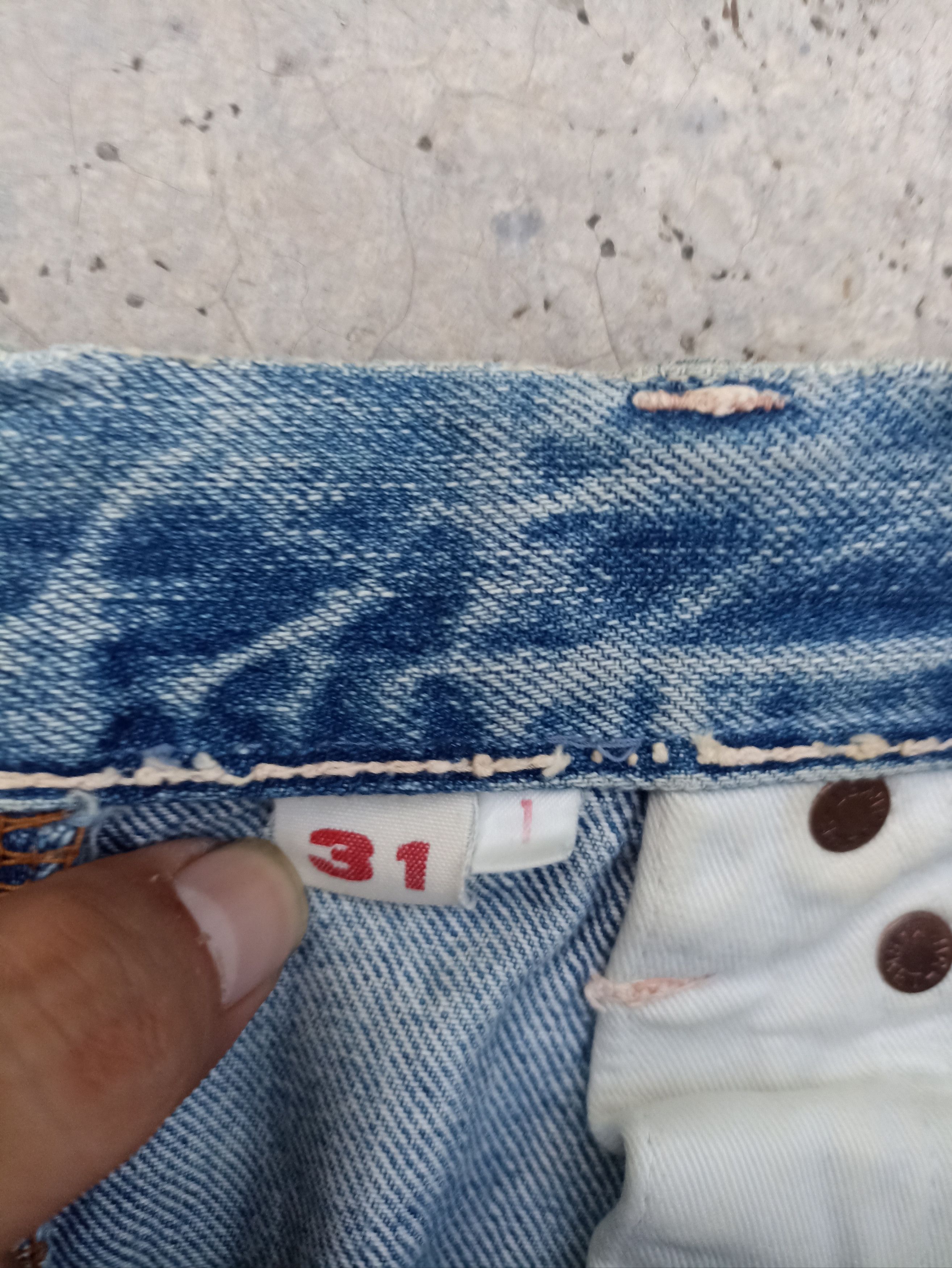 Le Grande Bleu (L.G.B.) Vintage LGB distressed jeans Blue Blue Japan mud washed Size US 30 / EU 46 - 11 Thumbnail