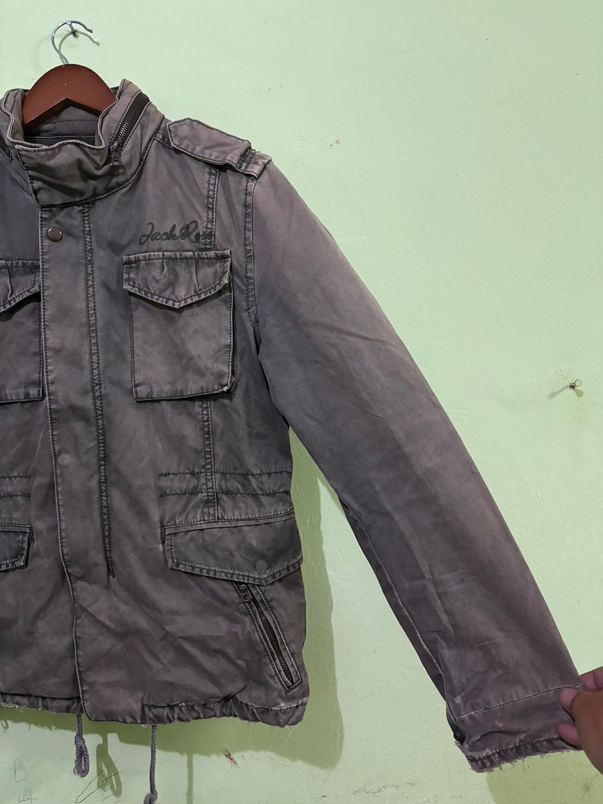 14th Addiction × JACKROSE Jack Rose M65 Field Jacket Distressed Military fashion Size US M / EU 48-50 / 2 - 3 Thumbnail