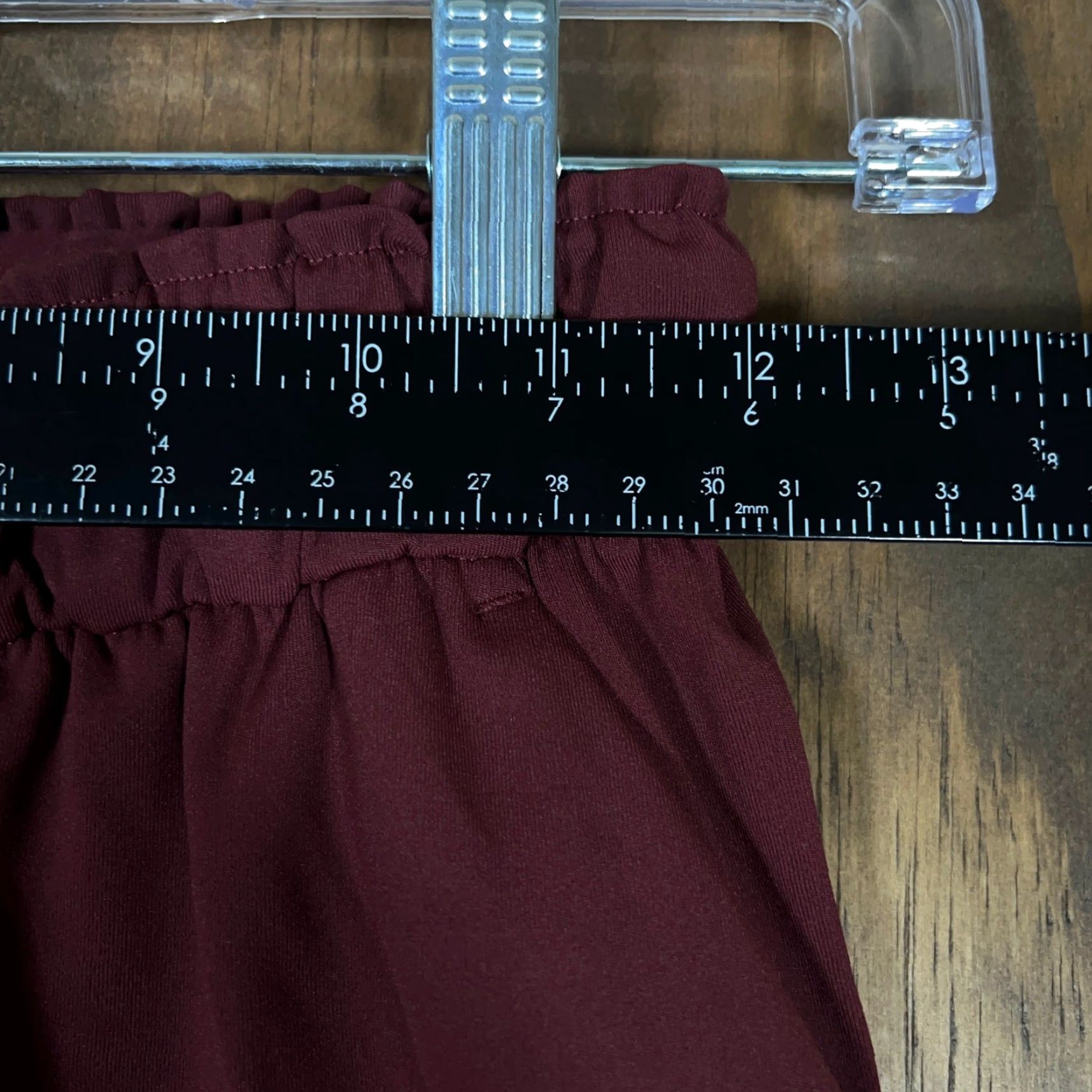 Lululemon Lululemon Womens Pants Maroon High Rise Pull On Drawstring Super Soft Stretch 2 Size 42" / US 20 - 7 Thumbnail
