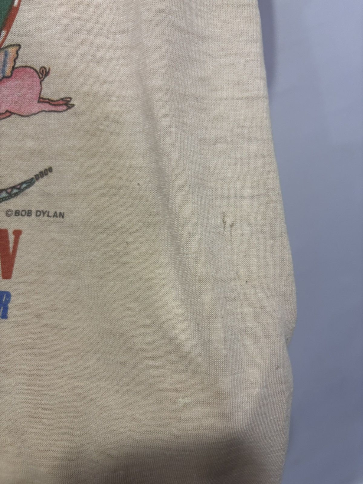 Band Tees Vintage 70’s Bob Dylan US Tour Tshirt Size US M / EU 48-50 / 2 - 3 Thumbnail