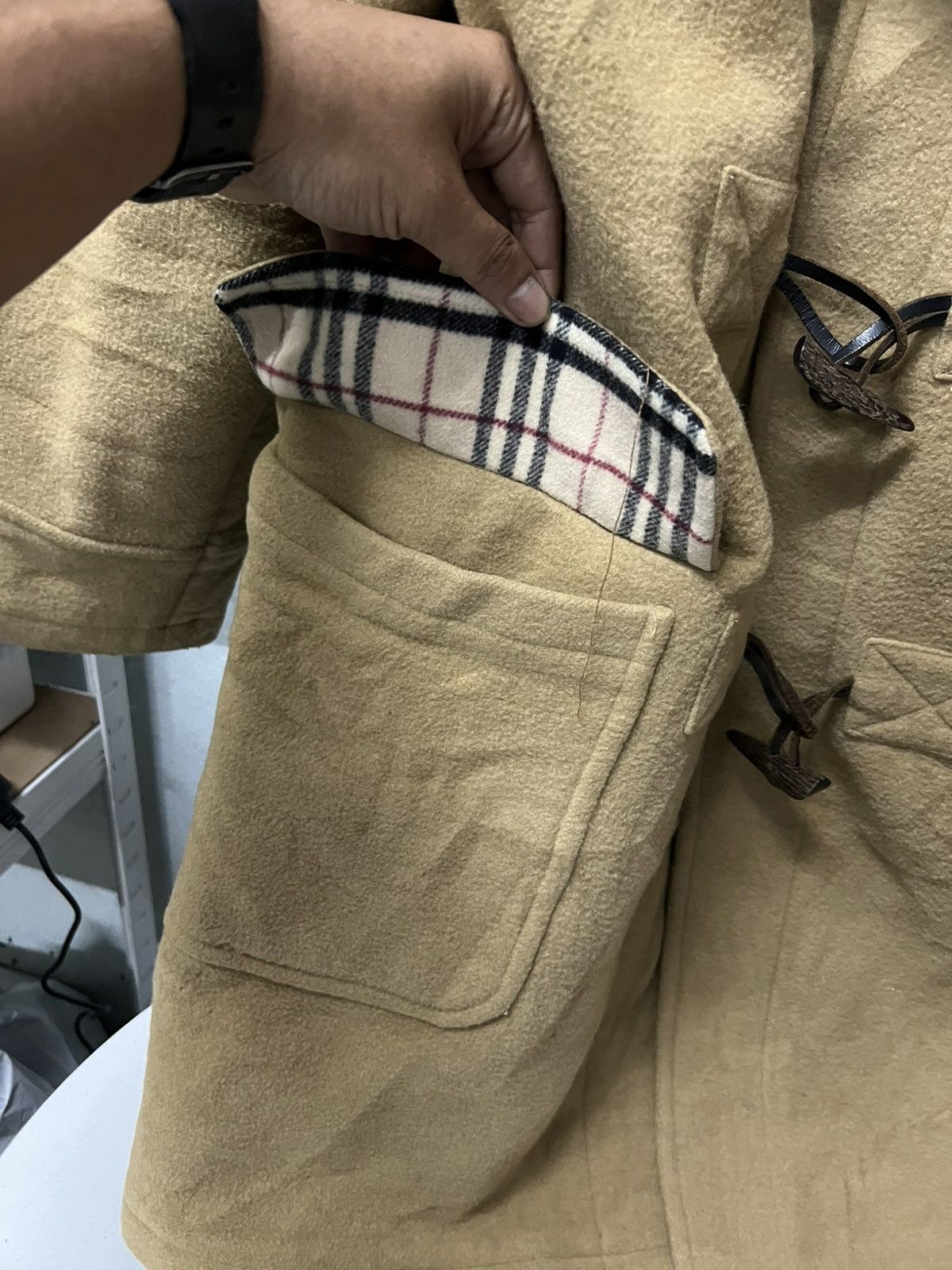 Burberry × Vintage Vintage burberry Coat Like Jacket Size M / US 6-8 / IT 42-44 - 5 Thumbnail