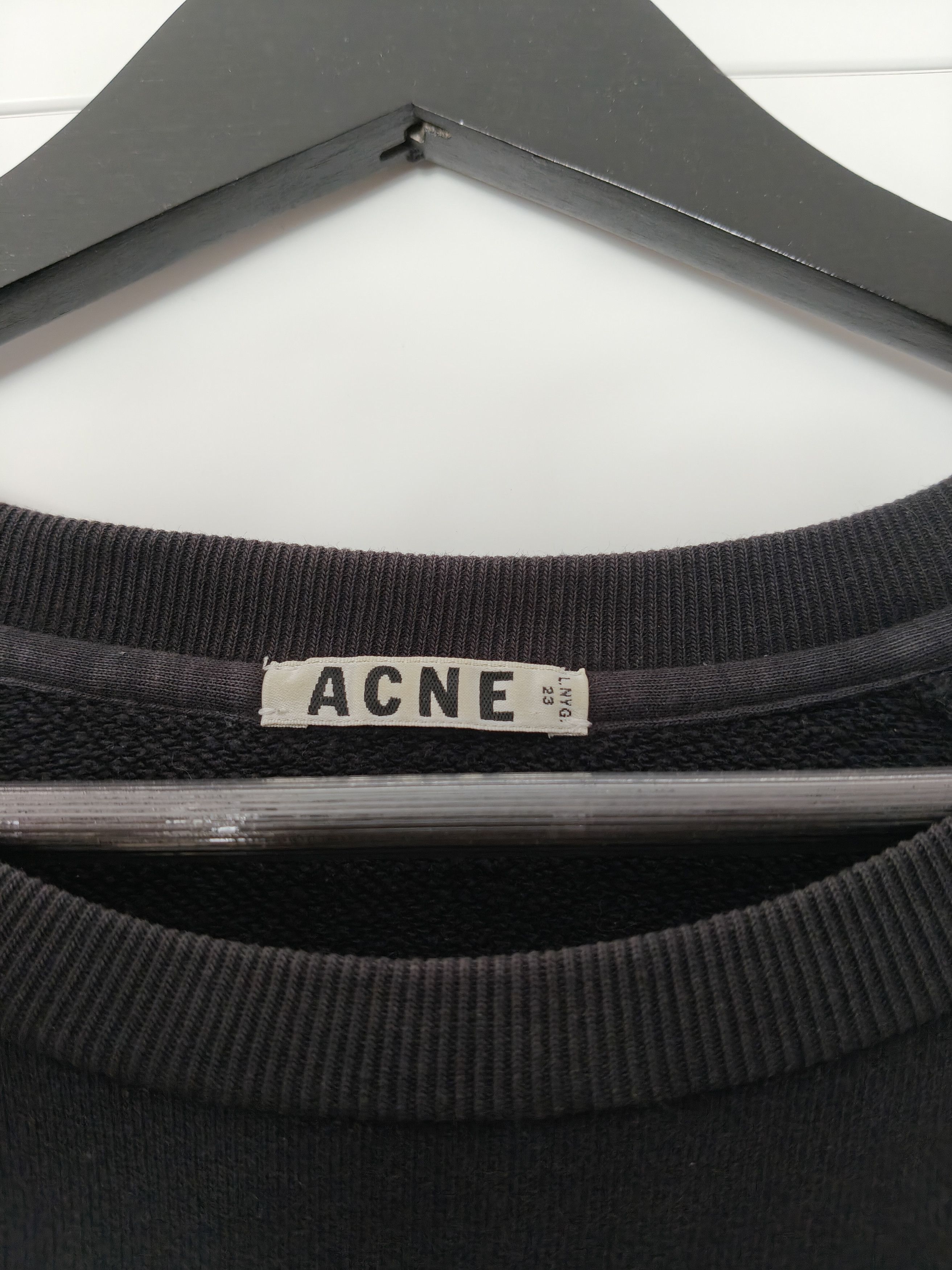 Acne Studios Acne Studios 'Alpha Sigma' Brian Patch AW13 crewneck Size US M / EU 48-50 / 2 - 3 Thumbnail