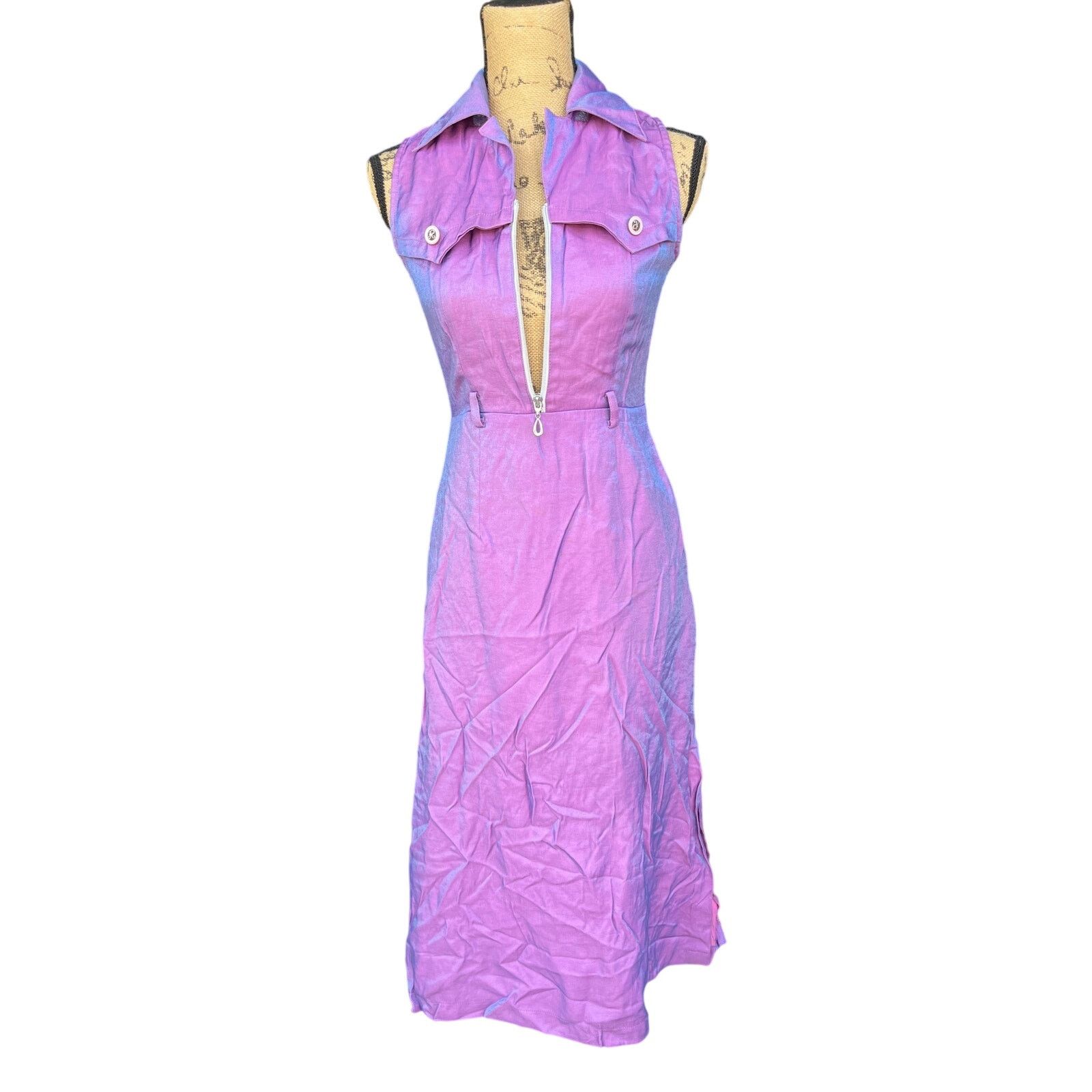 Other Charming Vintage Hade Sugiru Iridescent Dress S Size S / US 4 / IT 40 - 1 Thumbnail